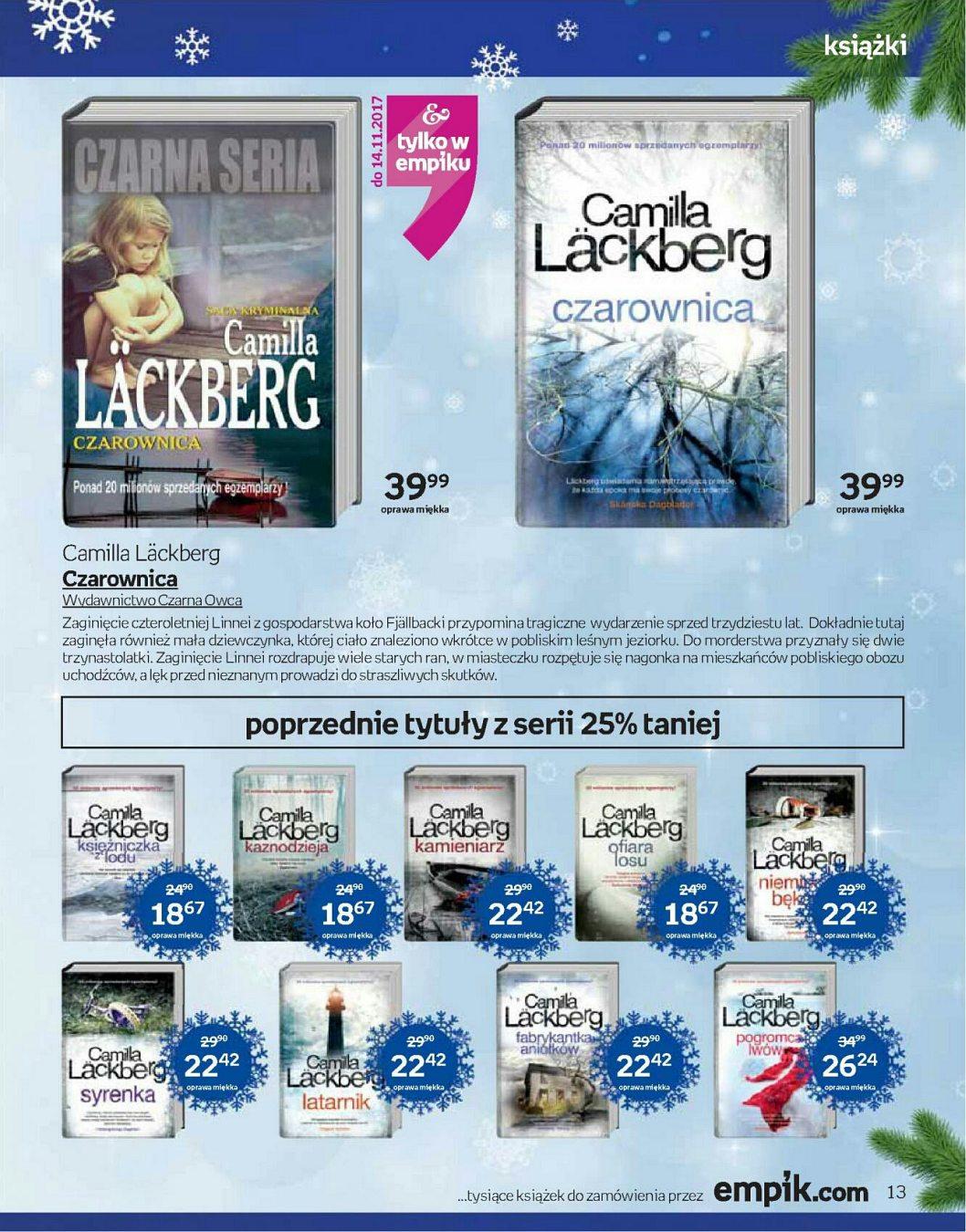Gazetka promocyjna empik str. 13