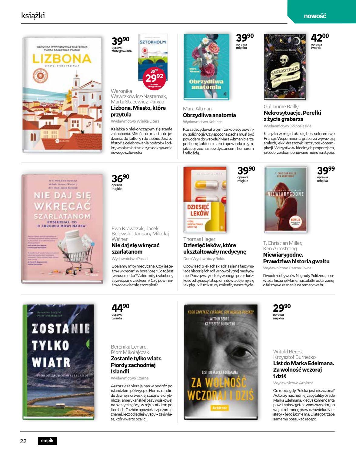 Gazetka promocyjna empik str. 22
