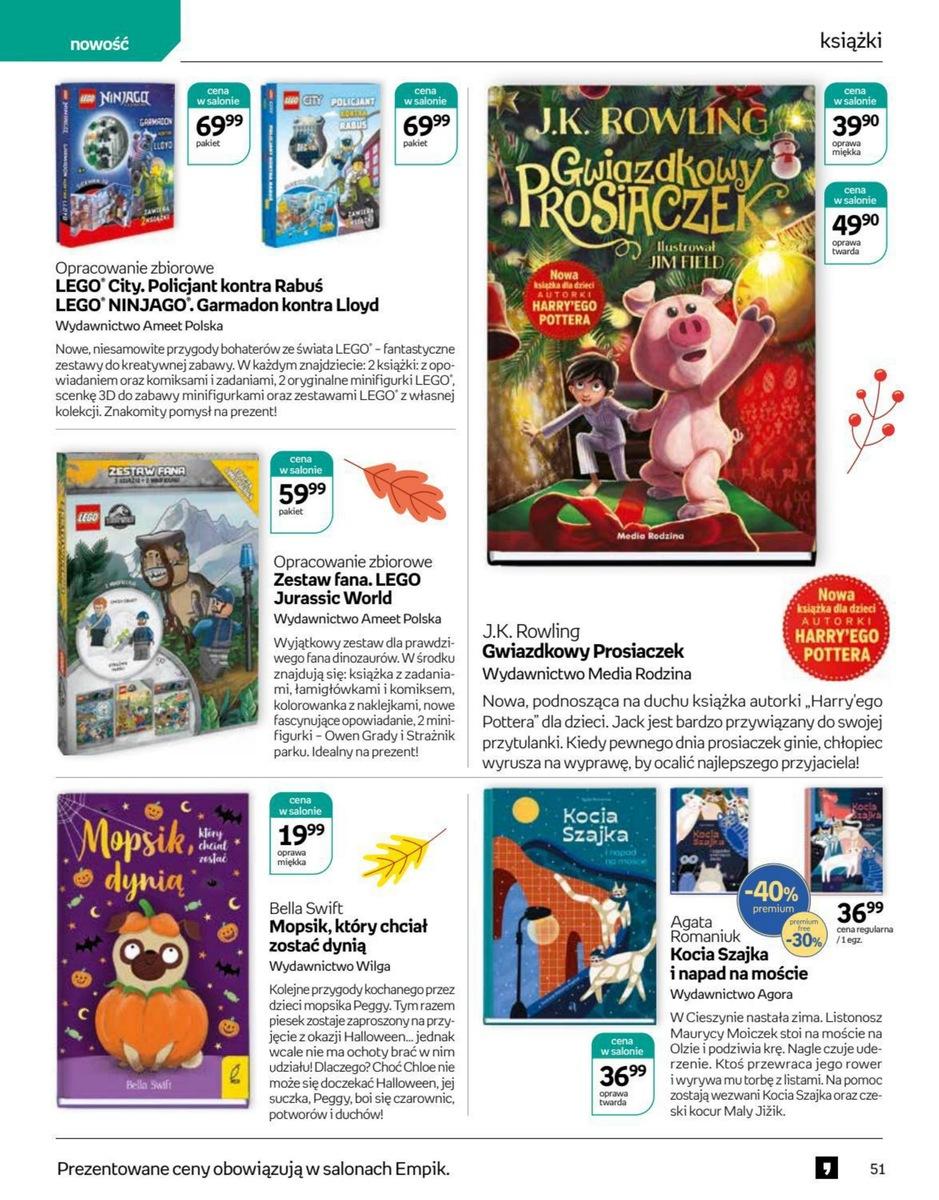 Gazetka promocyjna empik str. 51