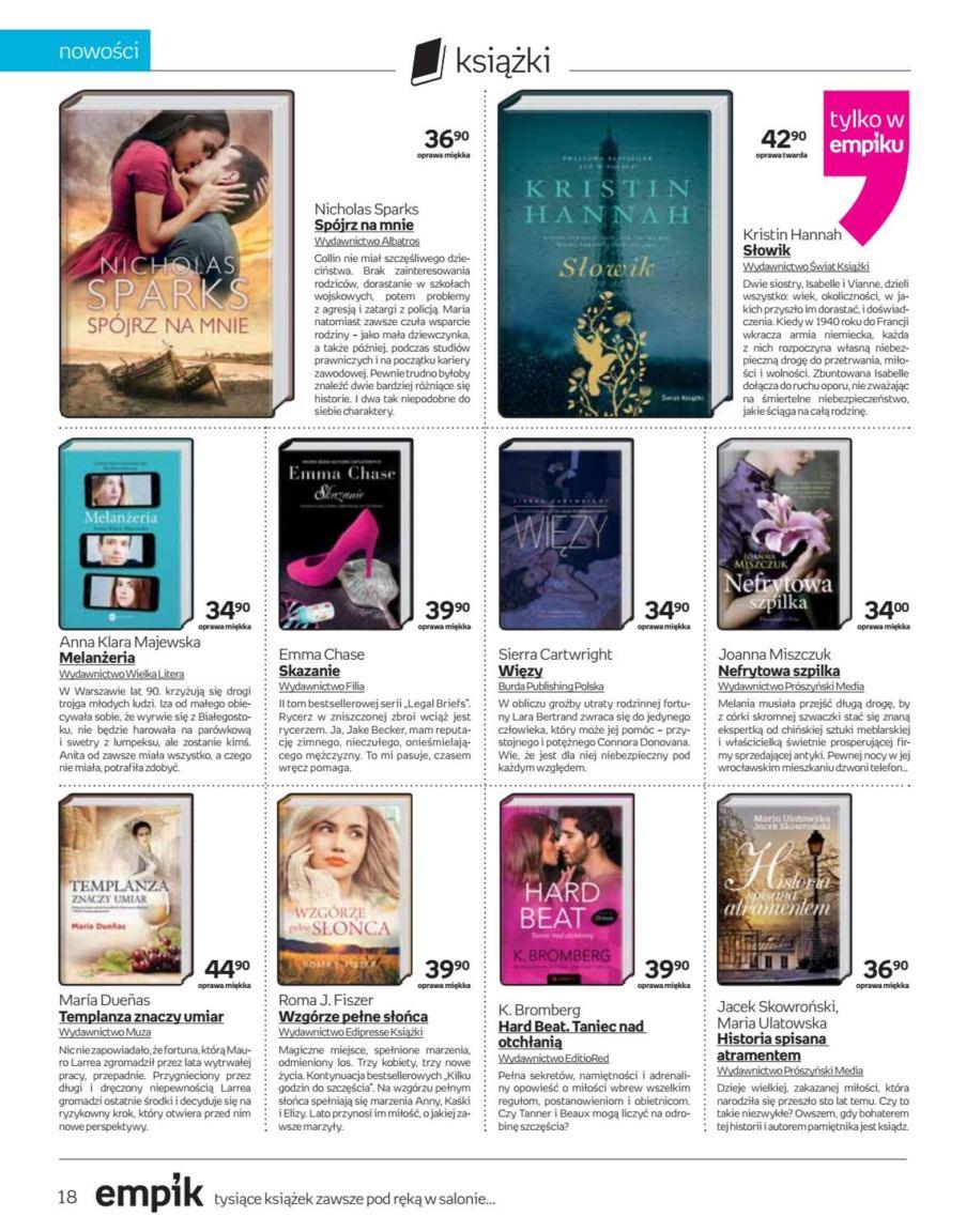 Gazetka promocyjna empik str. 18
