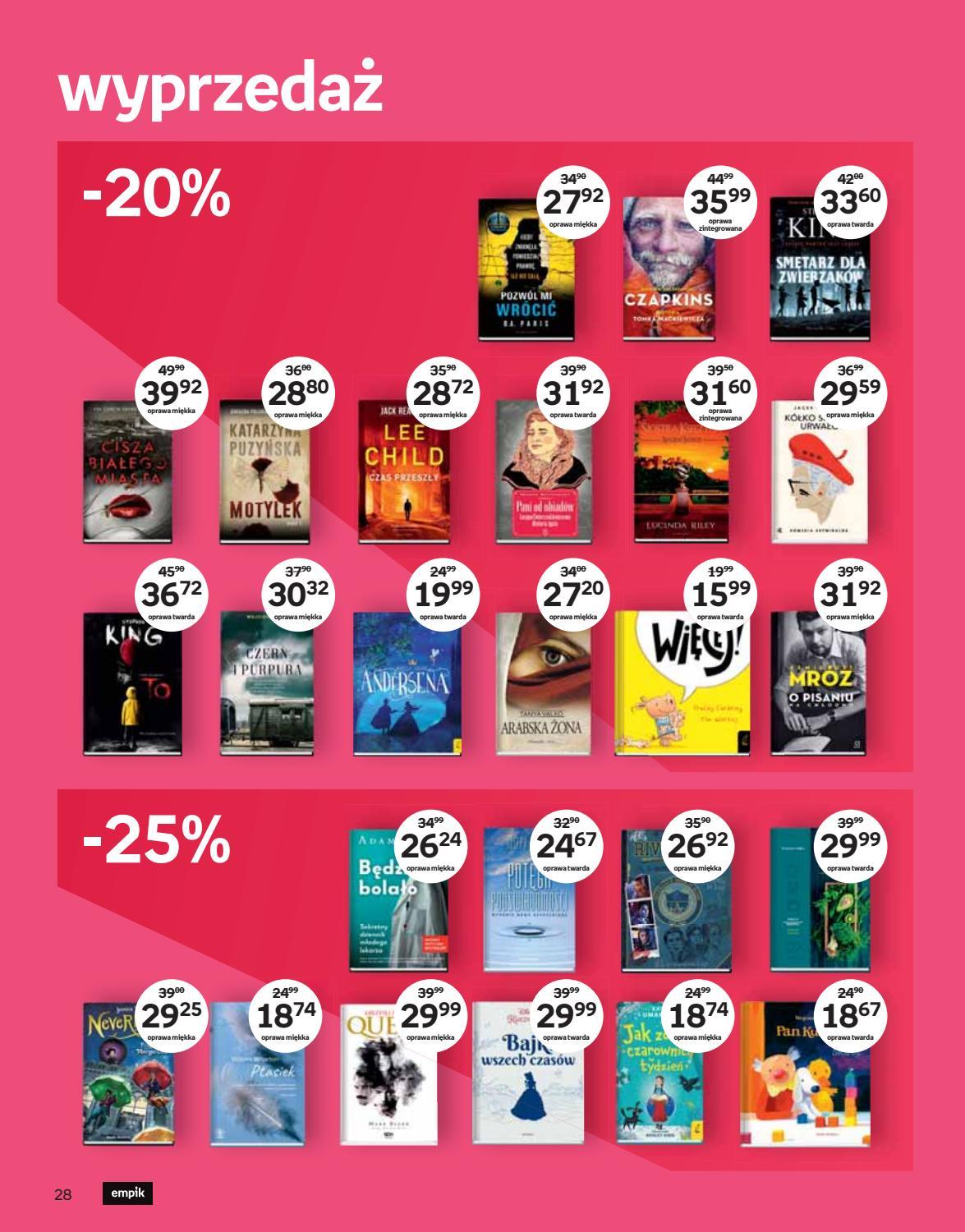 Gazetka promocyjna empik str. 28