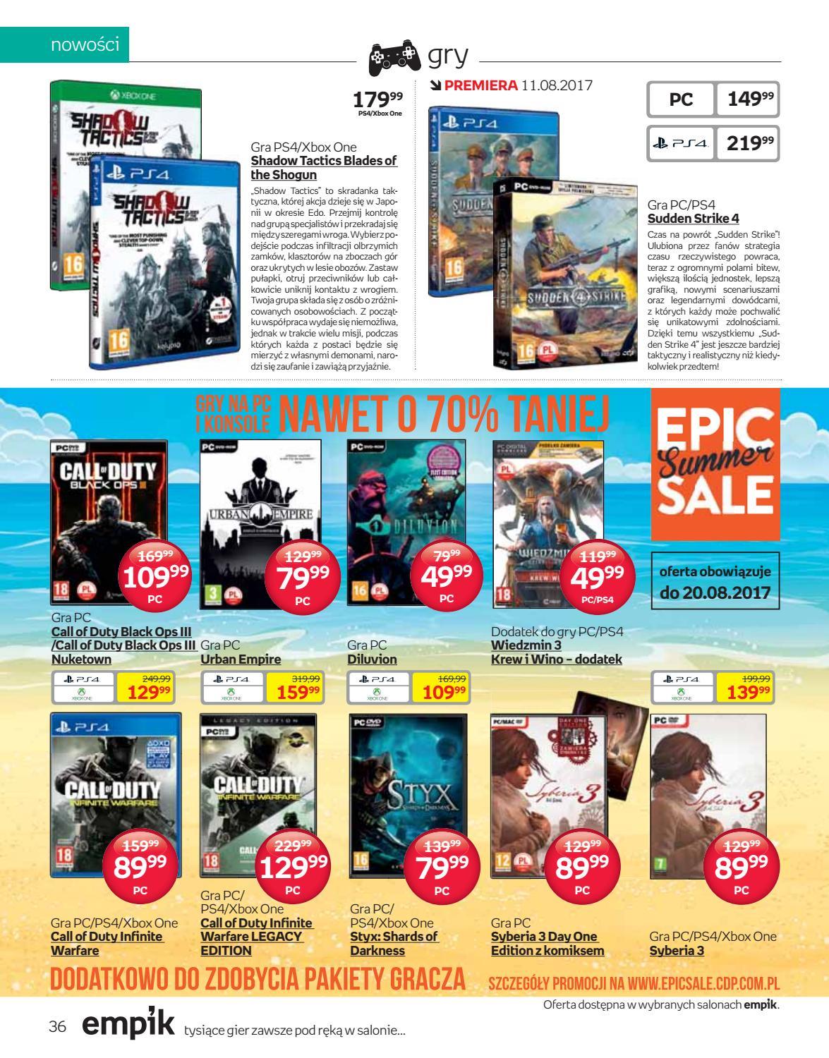 Gazetka promocyjna empik str. 36