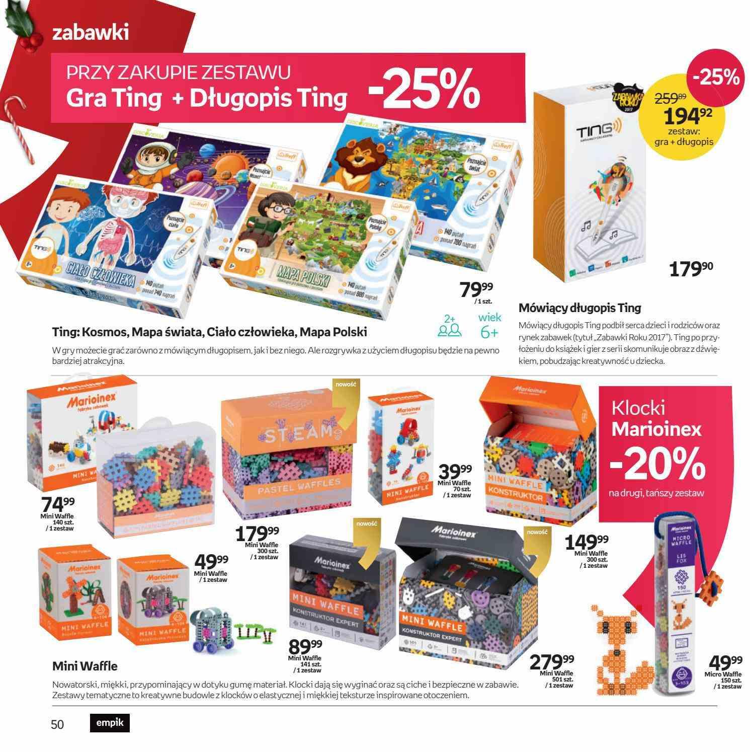 Gazetka promocyjna empik str. 50
