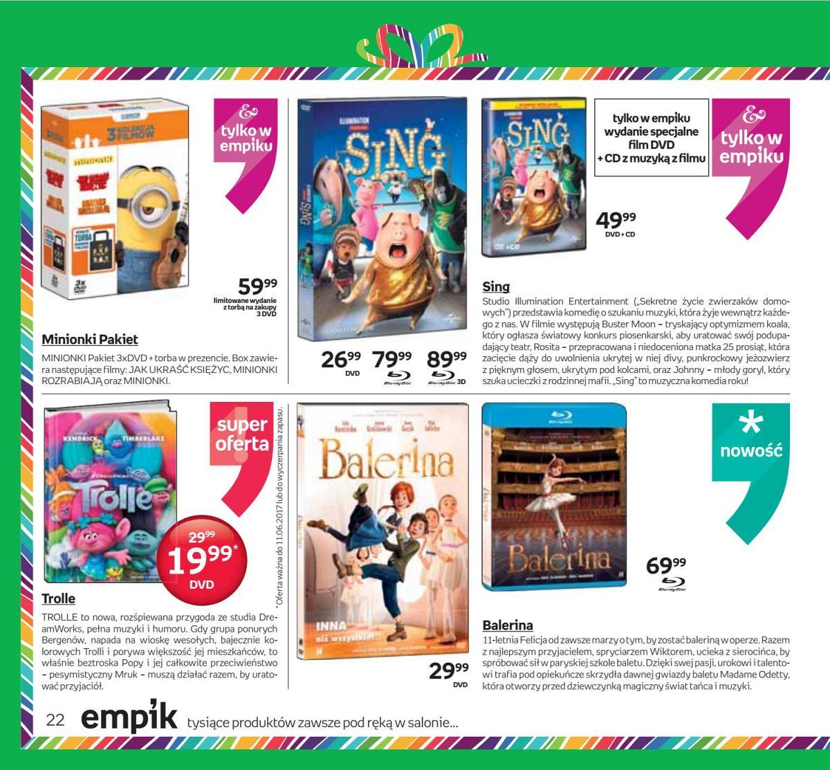 Gazetka promocyjna empik str. 22