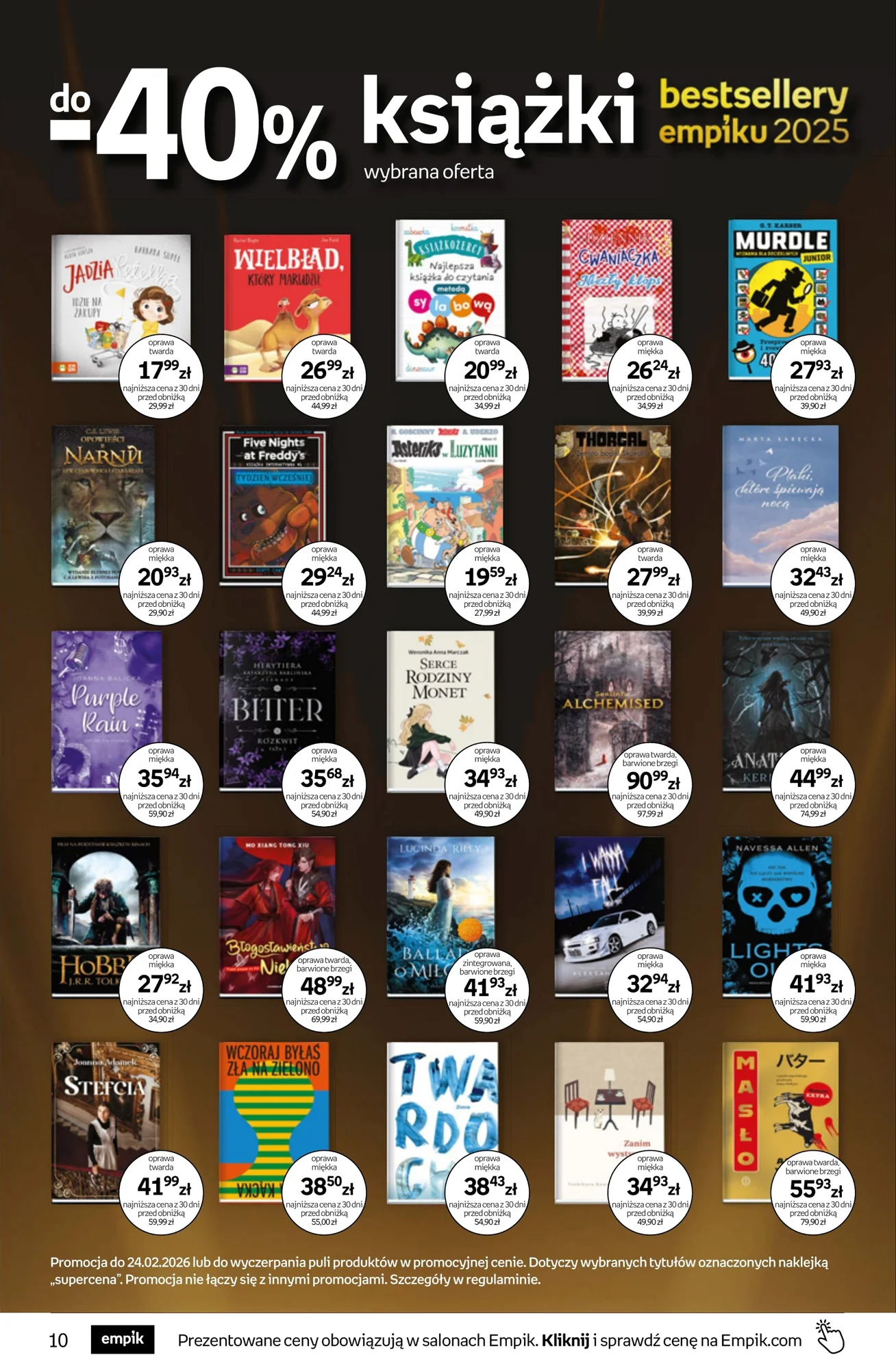 Gazetka promocyjna empik str. 10