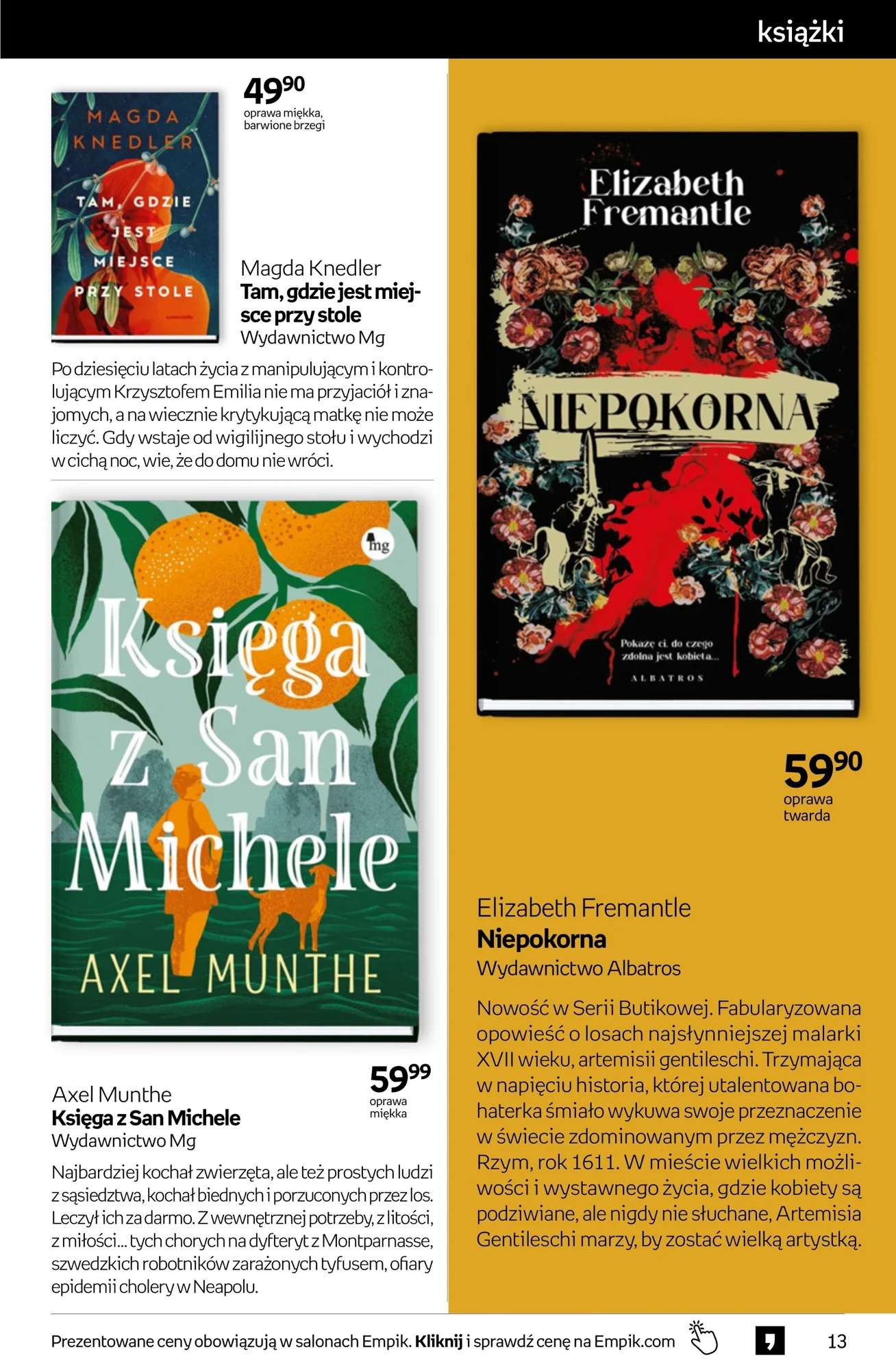 Gazetka promocyjna empik str. 13