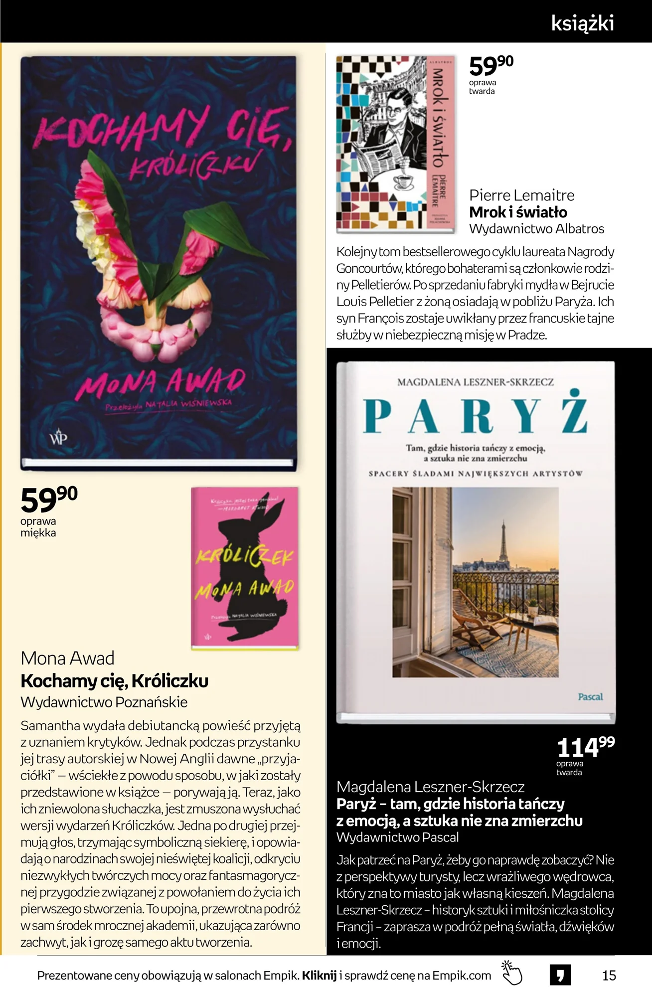 Gazetka promocyjna empik str. 15