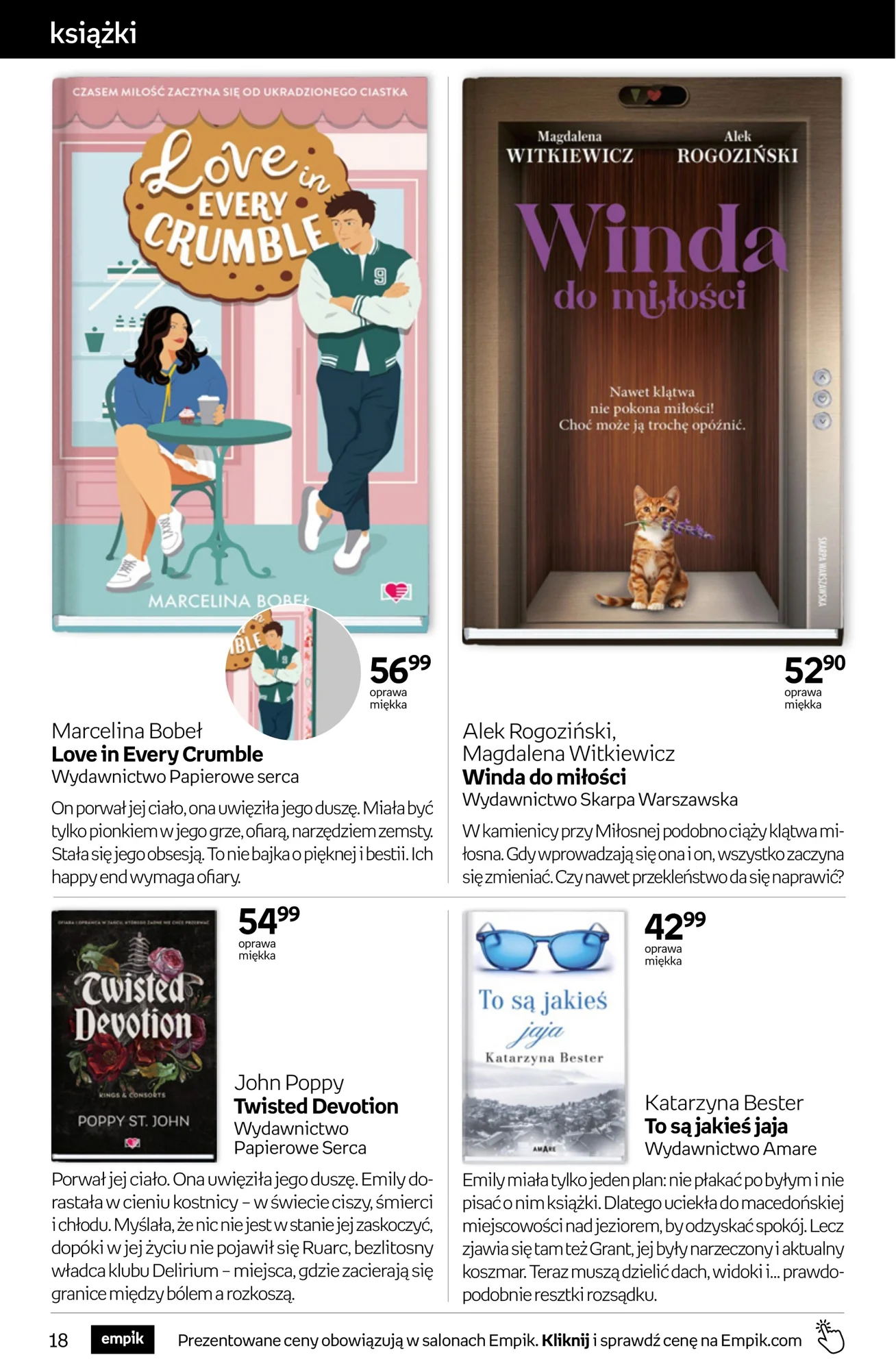 Gazetka promocyjna empik str. 18