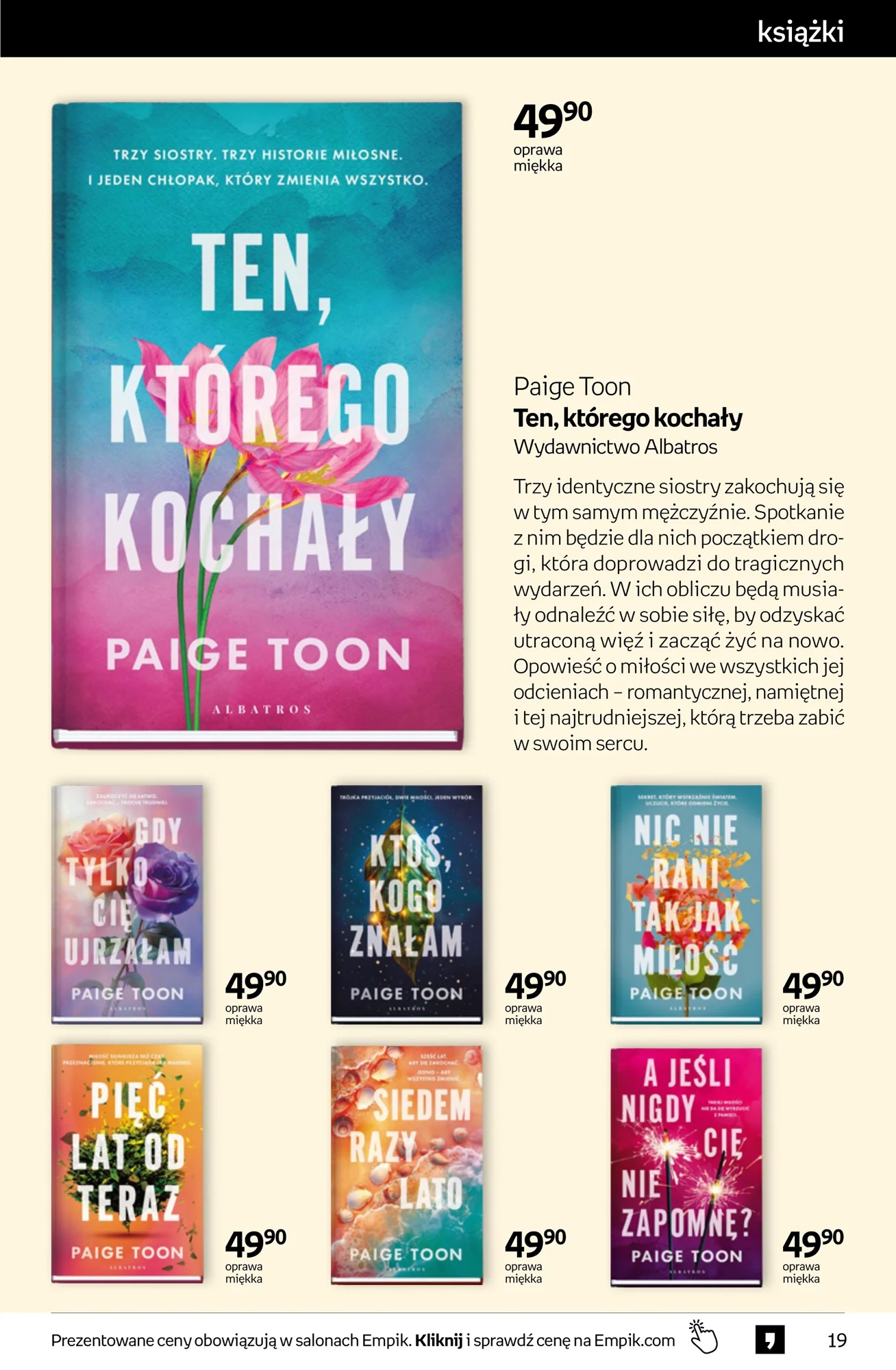 Gazetka promocyjna empik str. 19