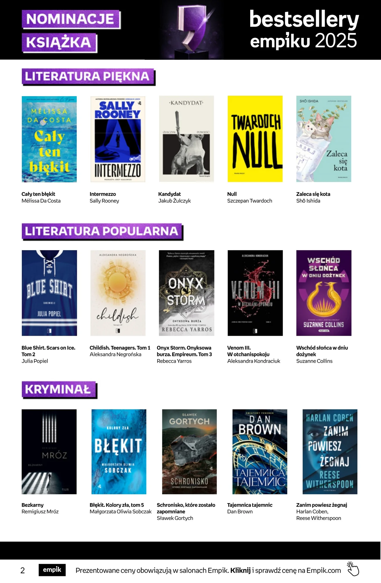 Gazetka promocyjna empik str. 2