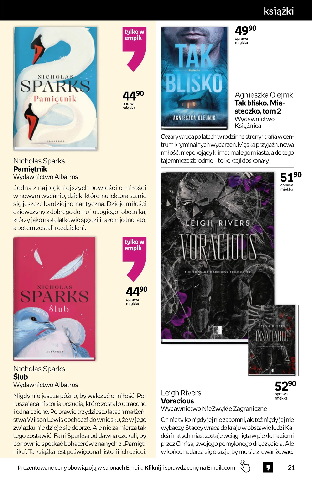 Gazetka promocyjna empik str. 21