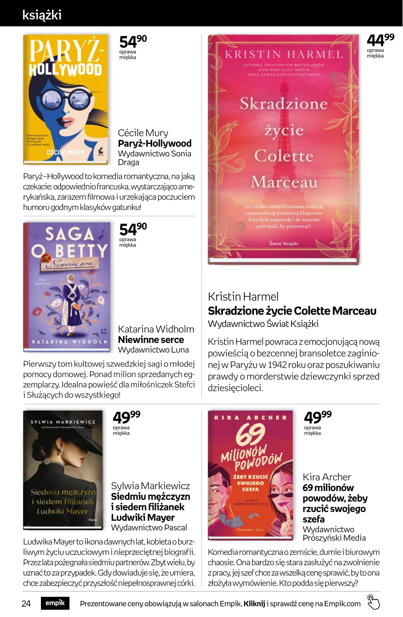 Gazetka promocyjna empik str. 24