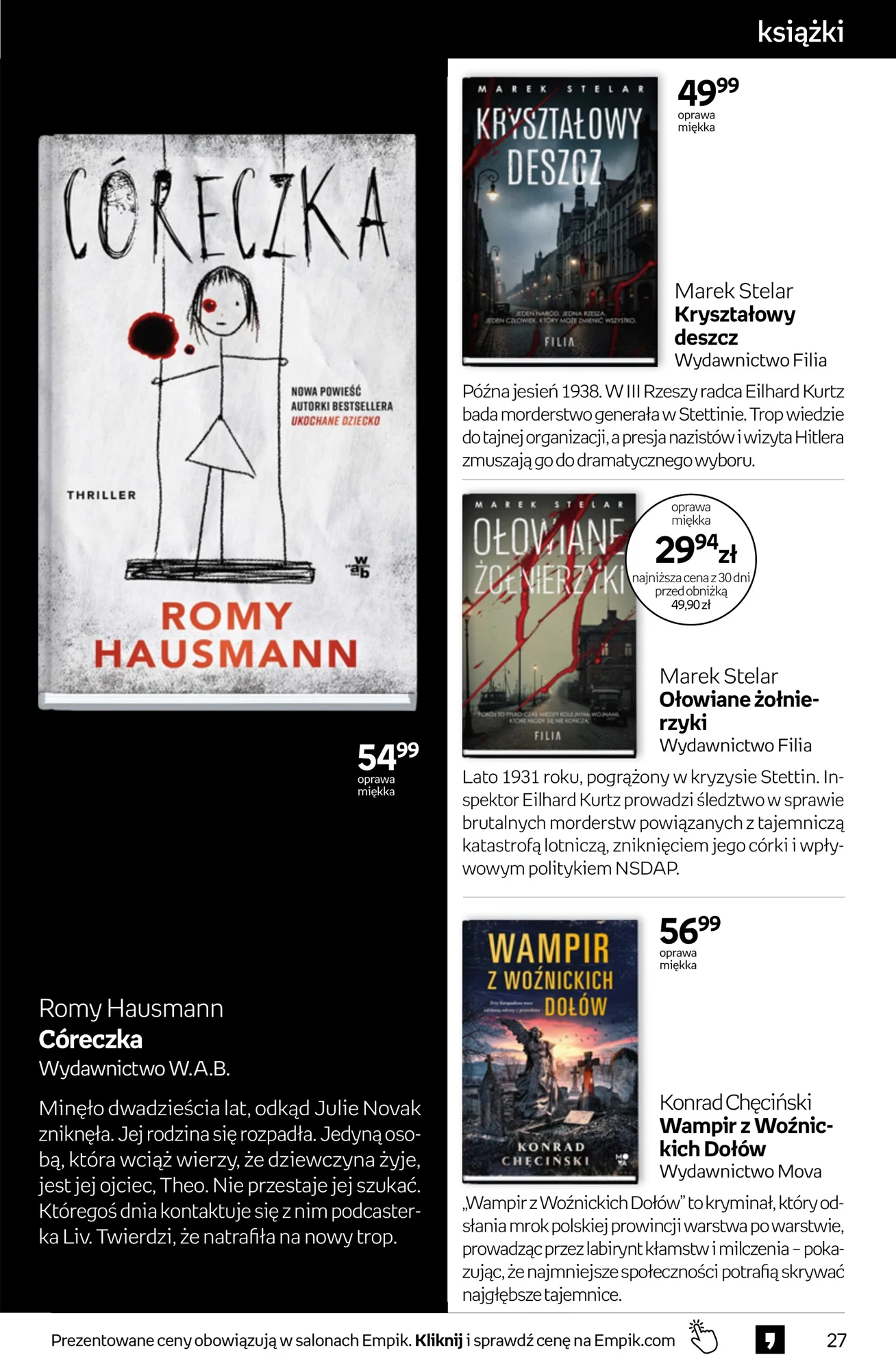 Gazetka promocyjna empik str. 27