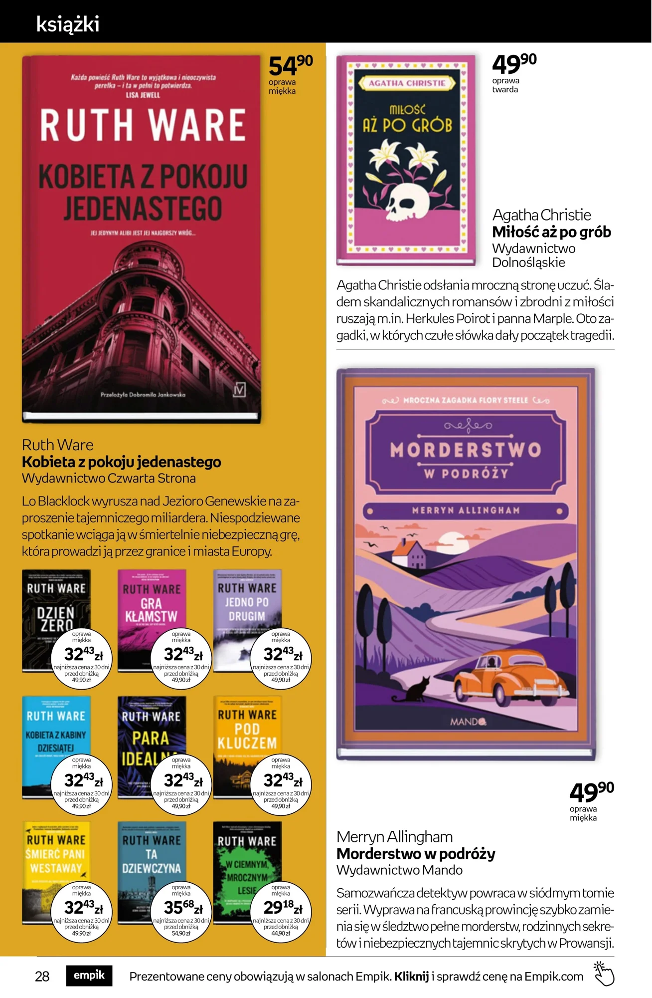 Gazetka promocyjna empik str. 28