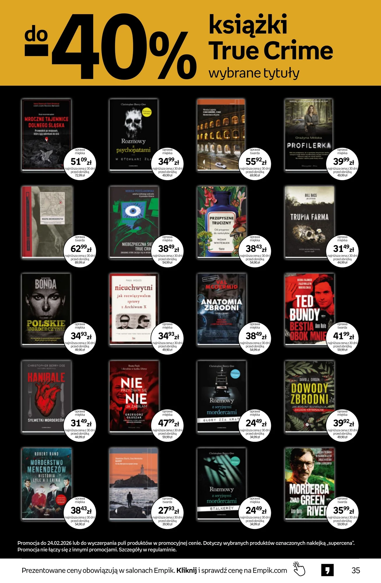 Gazetka promocyjna empik str. 35
