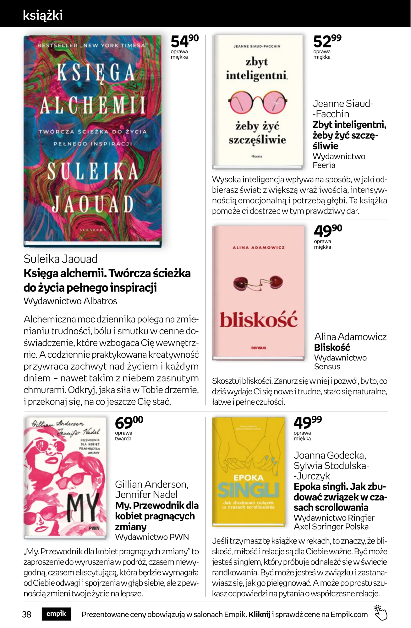 Gazetka promocyjna empik str. 38