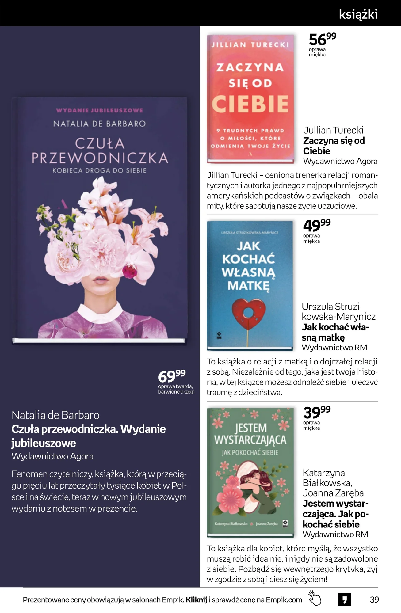 Gazetka promocyjna empik str. 39