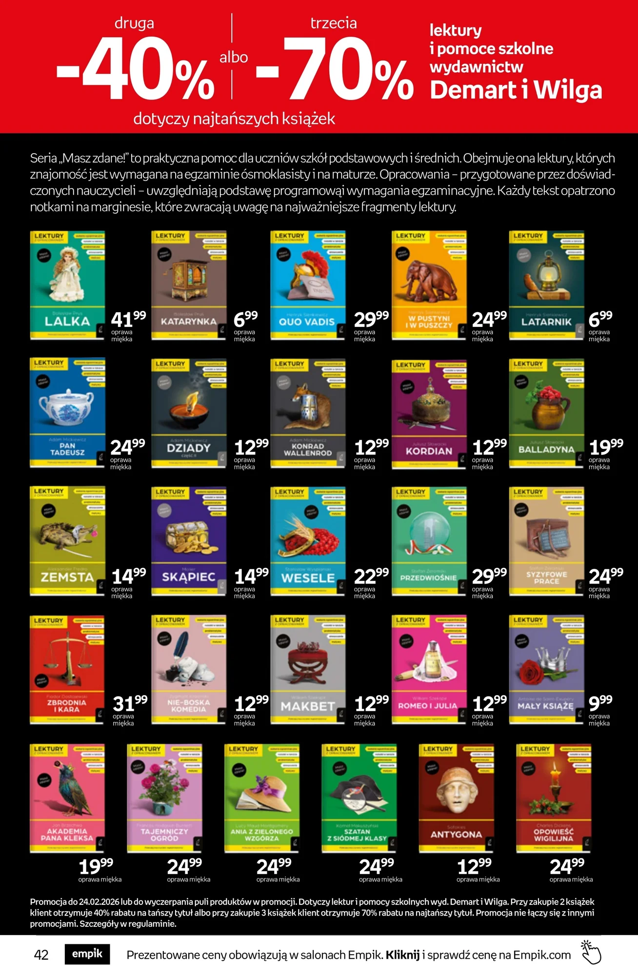Gazetka promocyjna empik str. 42