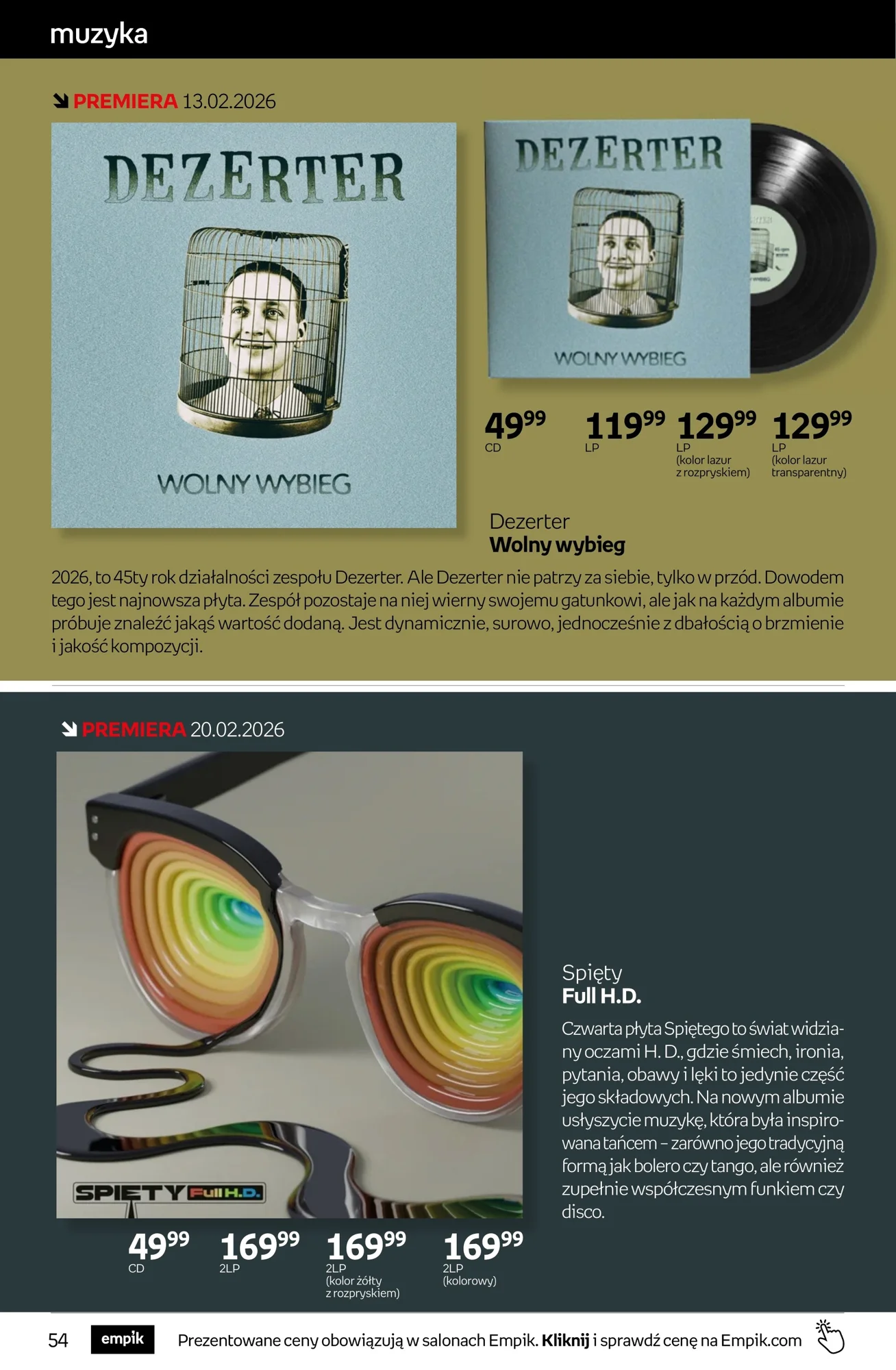 Gazetka promocyjna empik str. 54