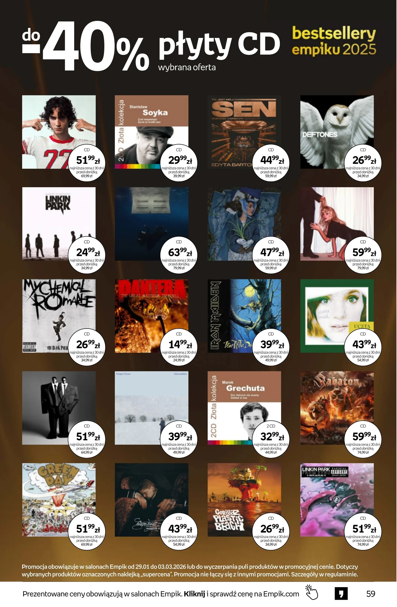 Gazetka promocyjna empik str. 59