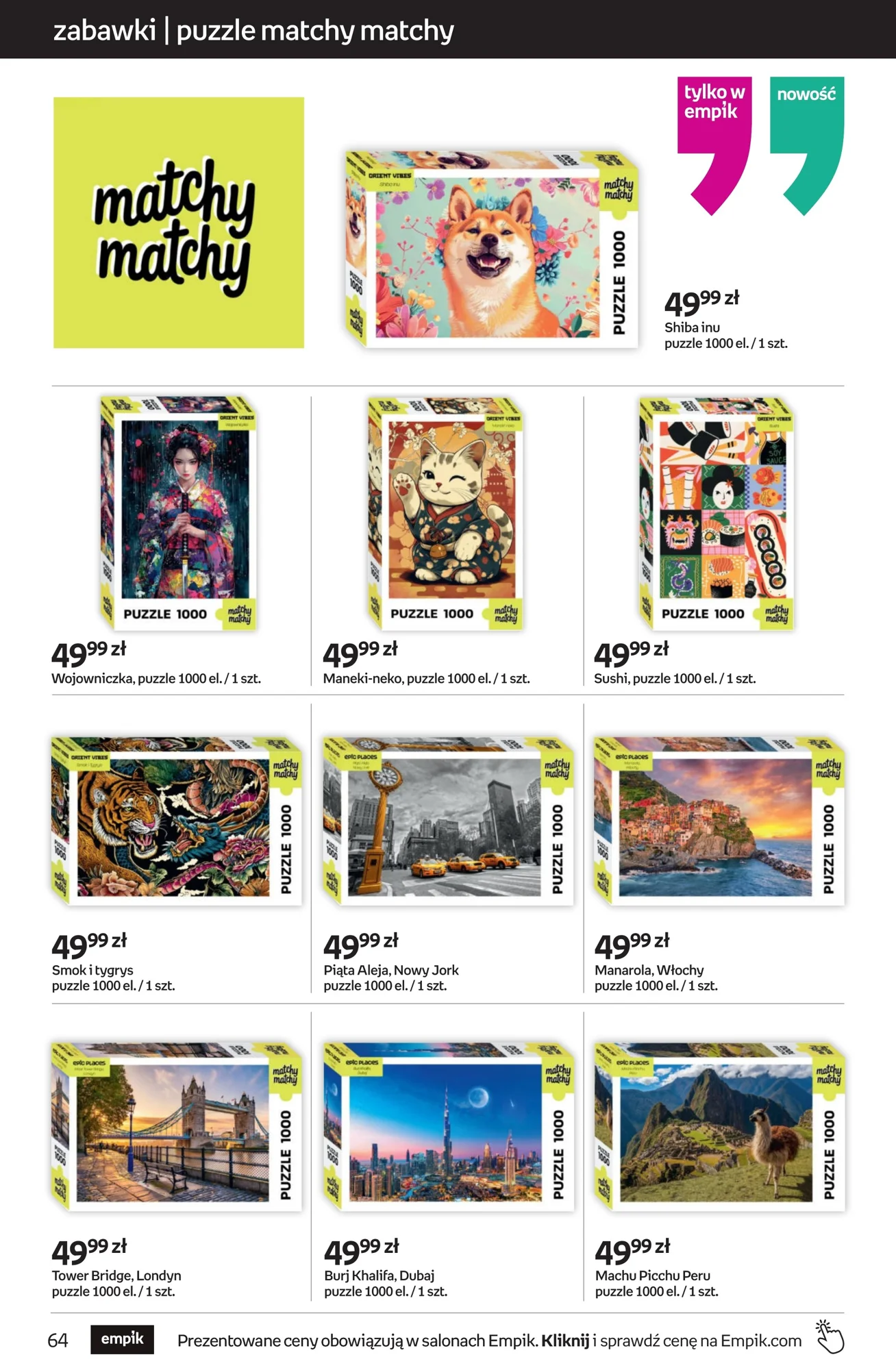 Gazetka promocyjna empik str. 64