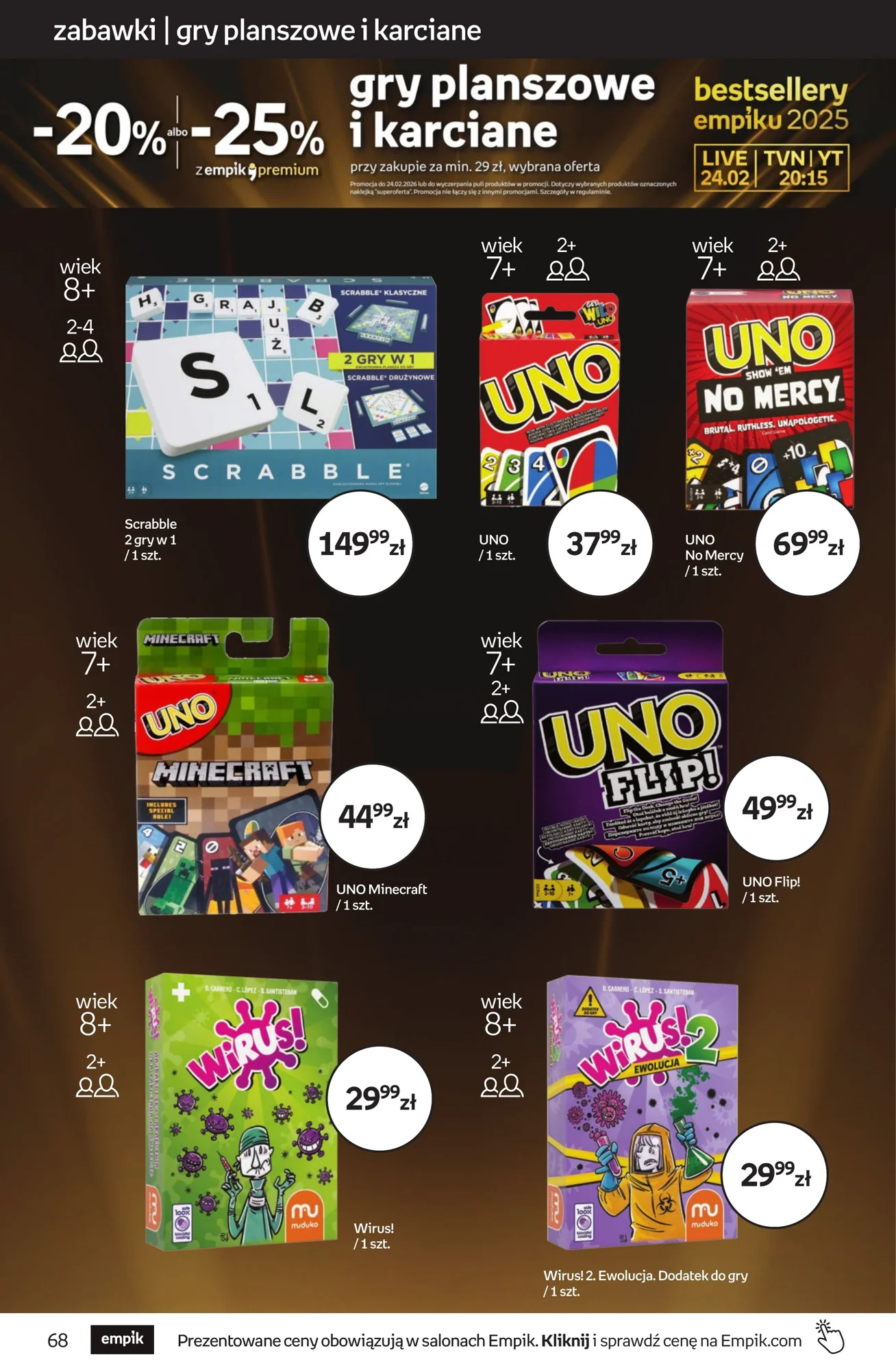 Gazetka promocyjna empik str. 68