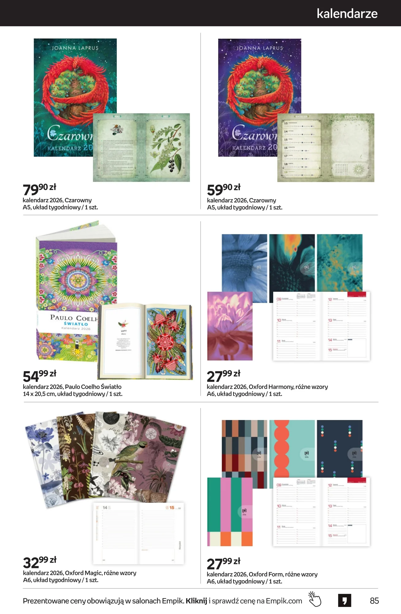 Gazetka promocyjna empik str. 85