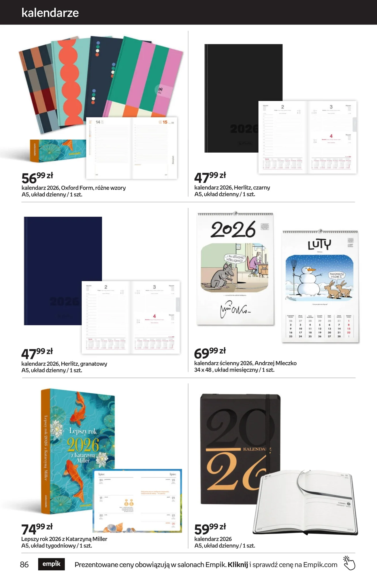 Gazetka promocyjna empik str. 86