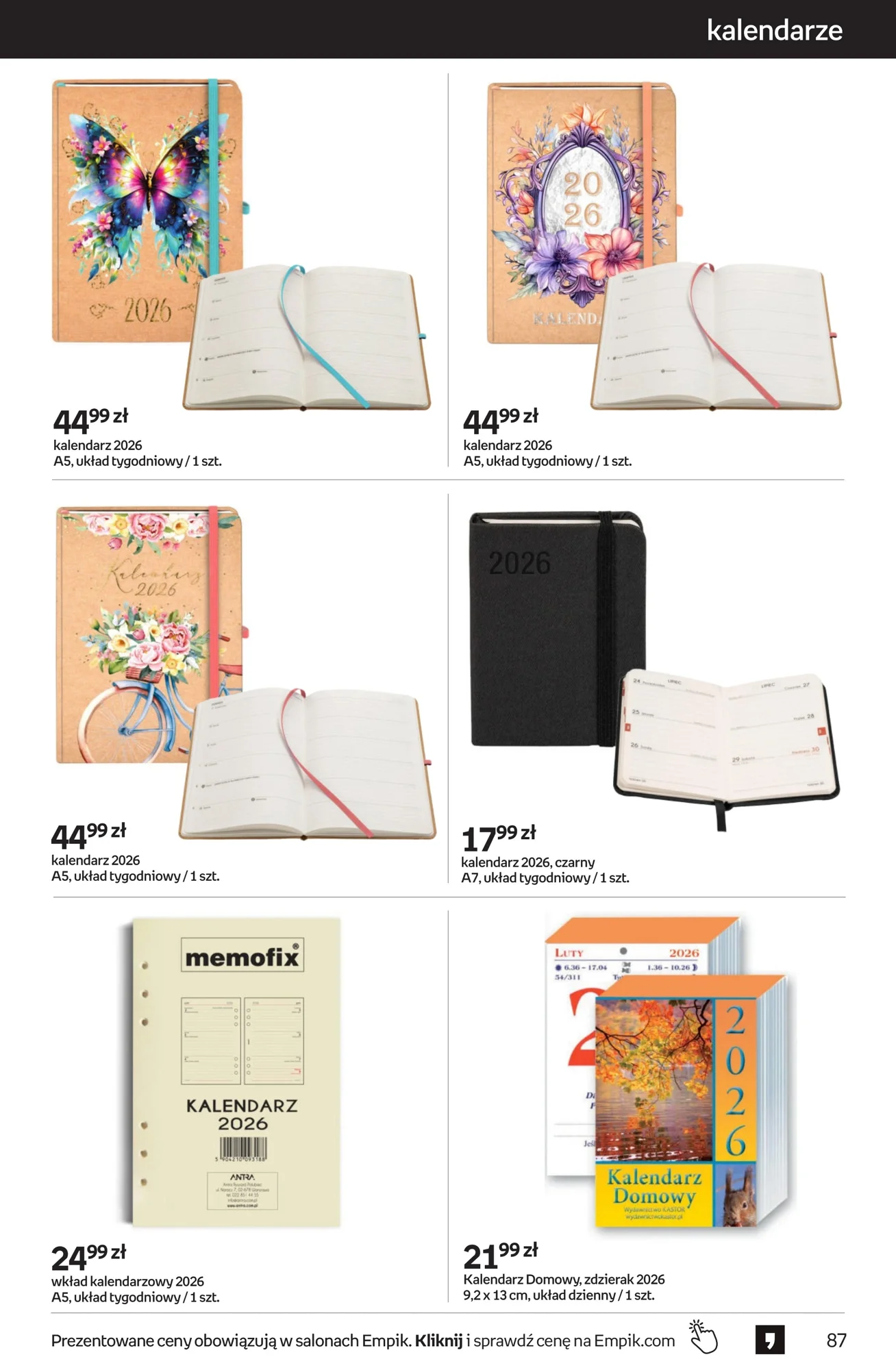 Gazetka promocyjna empik str. 87