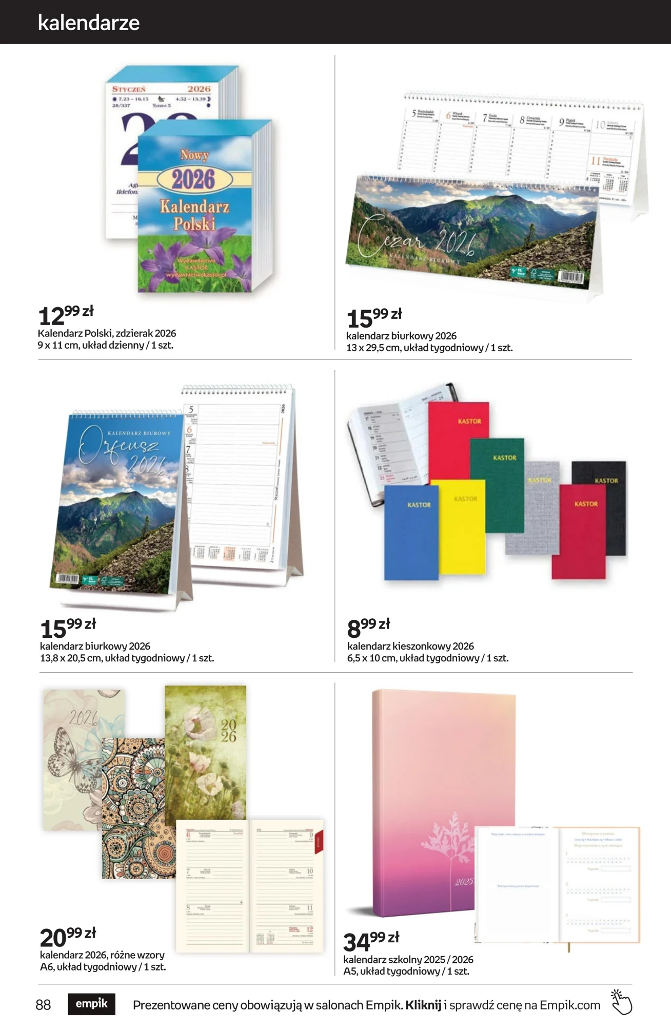 Gazetka promocyjna empik str. 88
