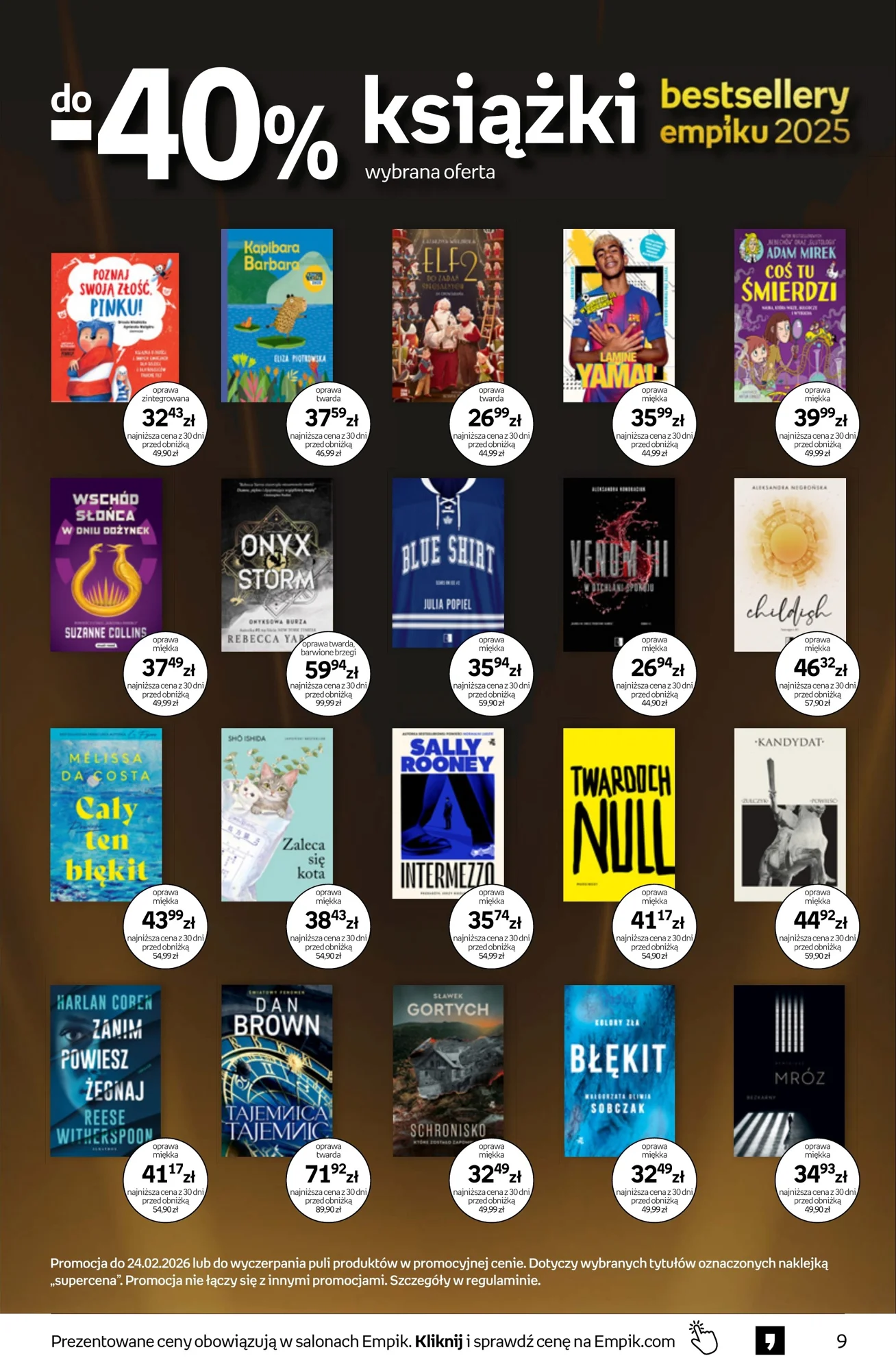 Gazetka promocyjna empik str. 9