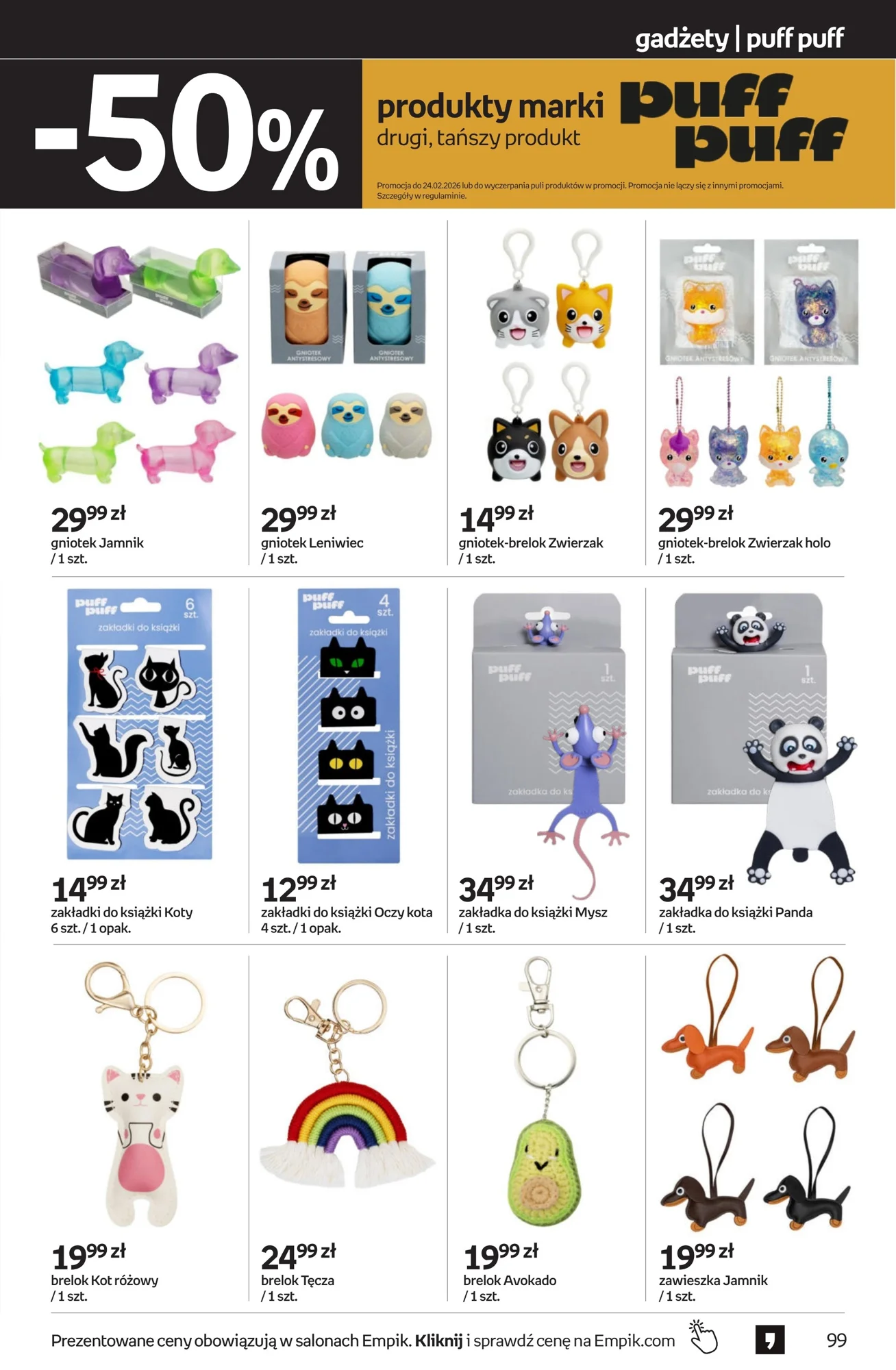 Gazetka promocyjna empik str. 99