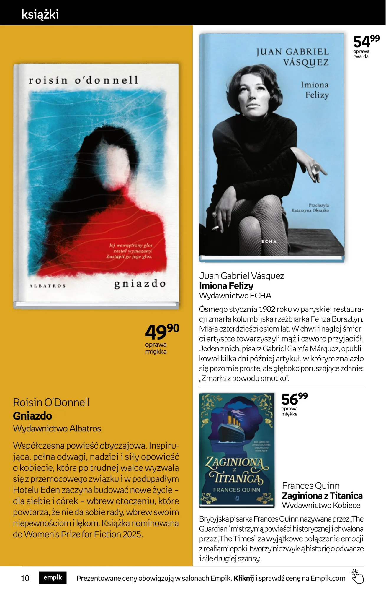 Gazetka promocyjna empik str. 10