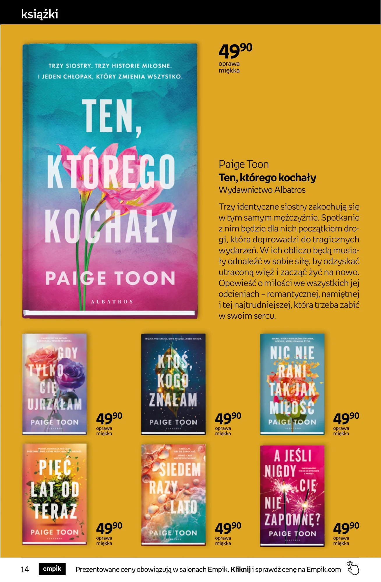 Gazetka promocyjna empik str. 14