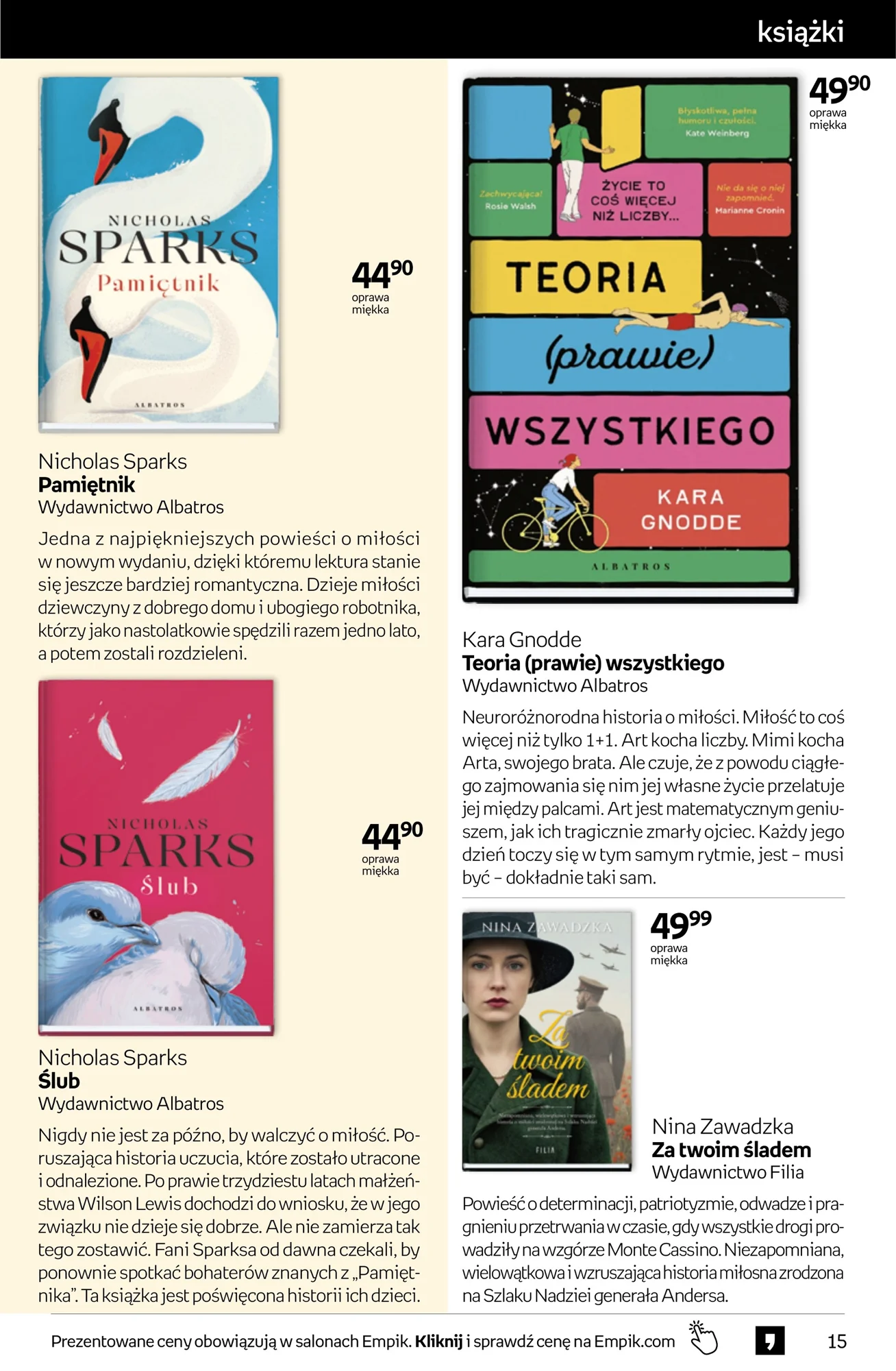 Gazetka promocyjna empik str. 15