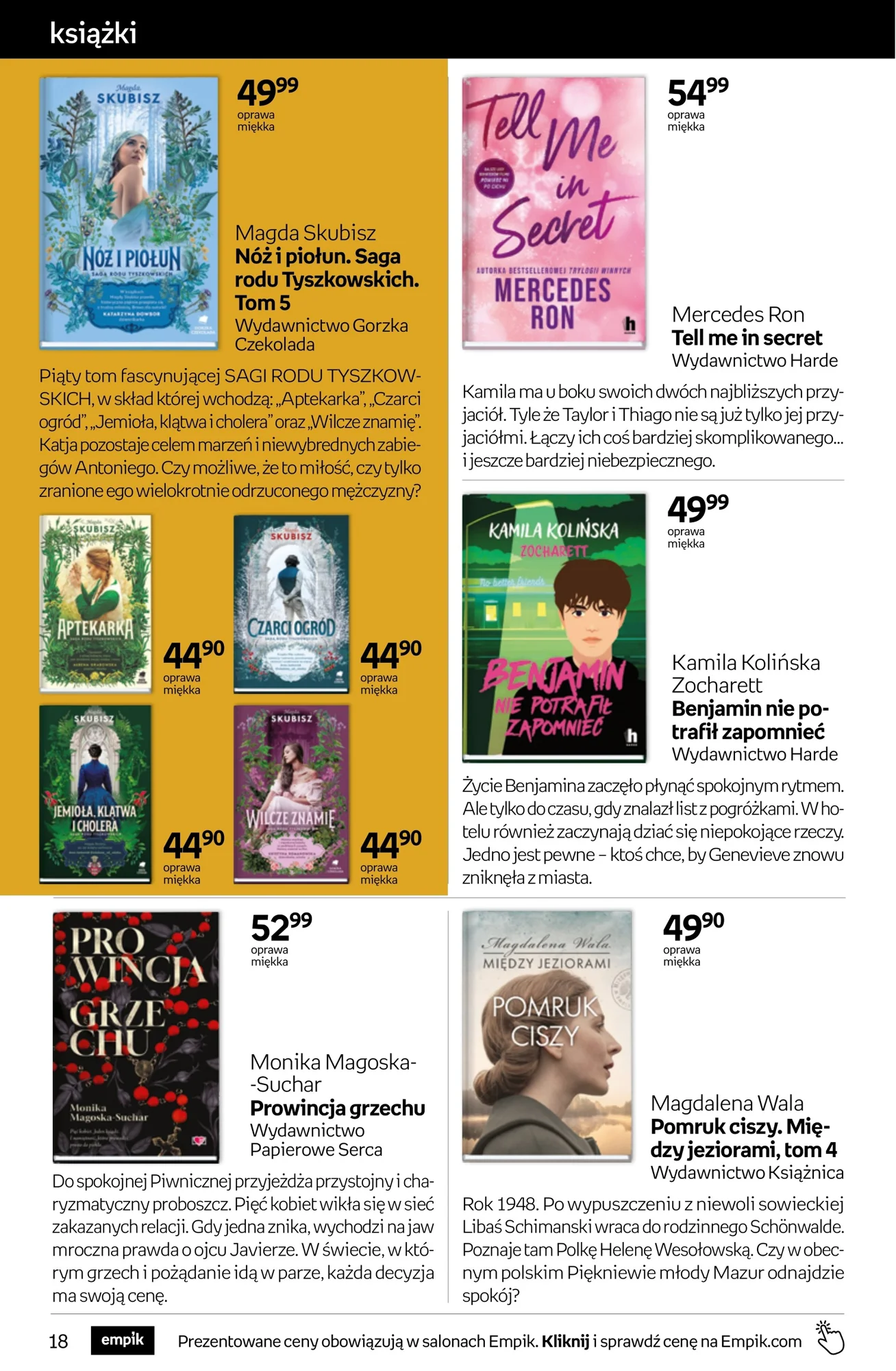 Gazetka promocyjna empik str. 18
