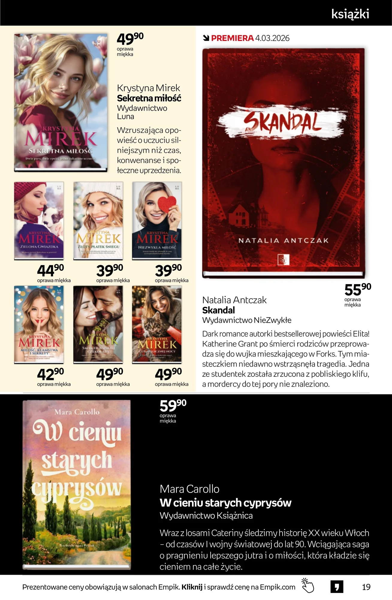 Gazetka promocyjna empik str. 19