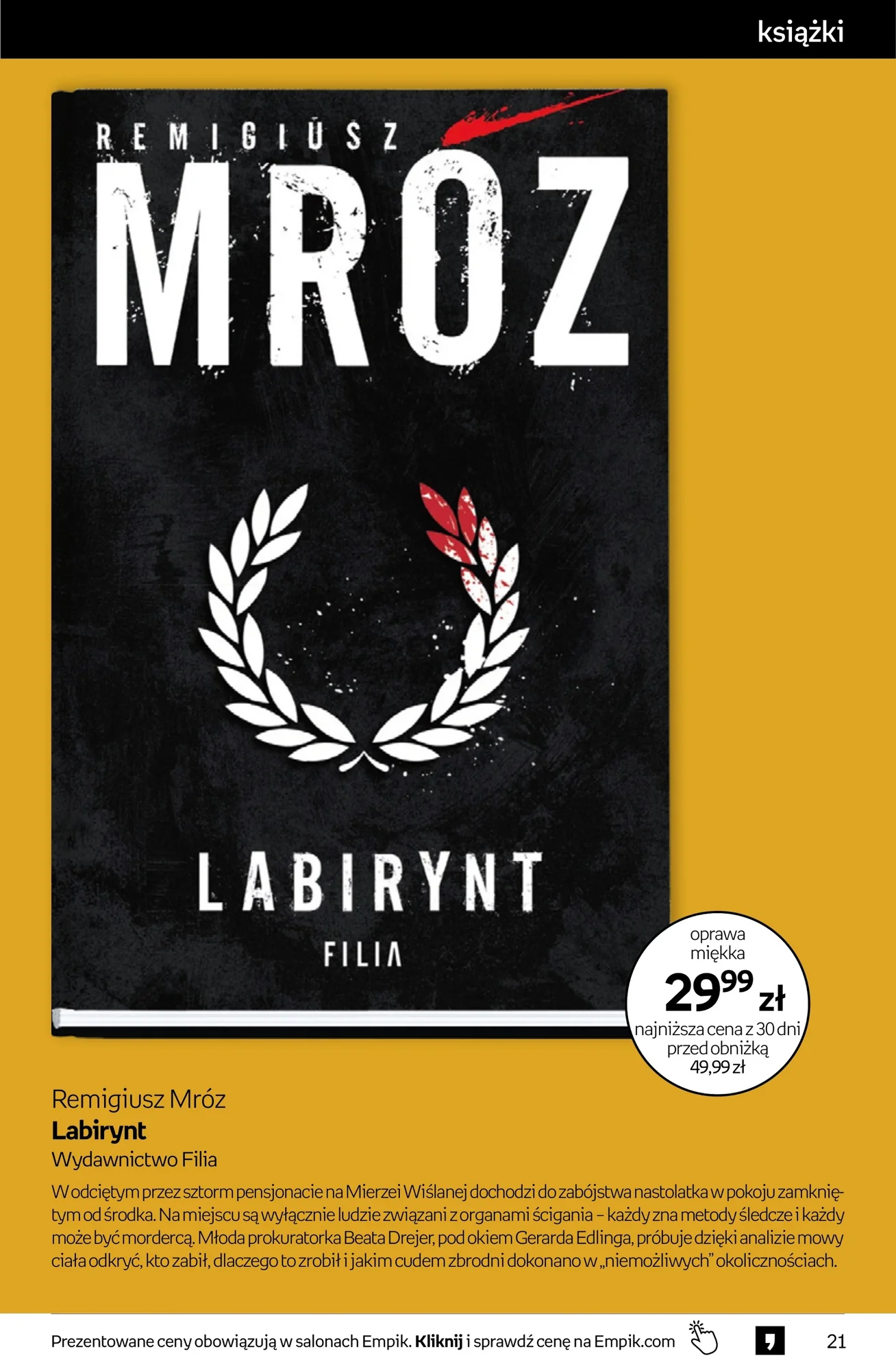 Gazetka promocyjna empik str. 21