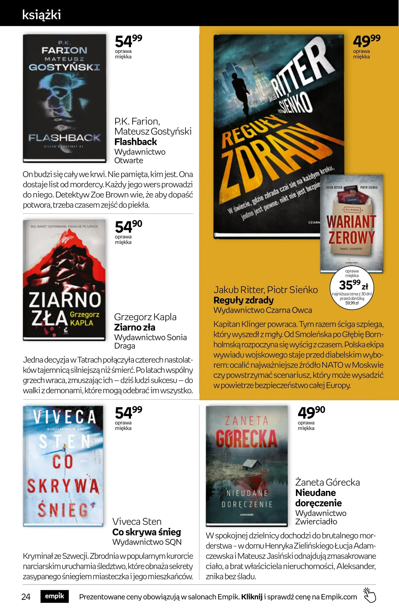 Gazetka promocyjna empik str. 24