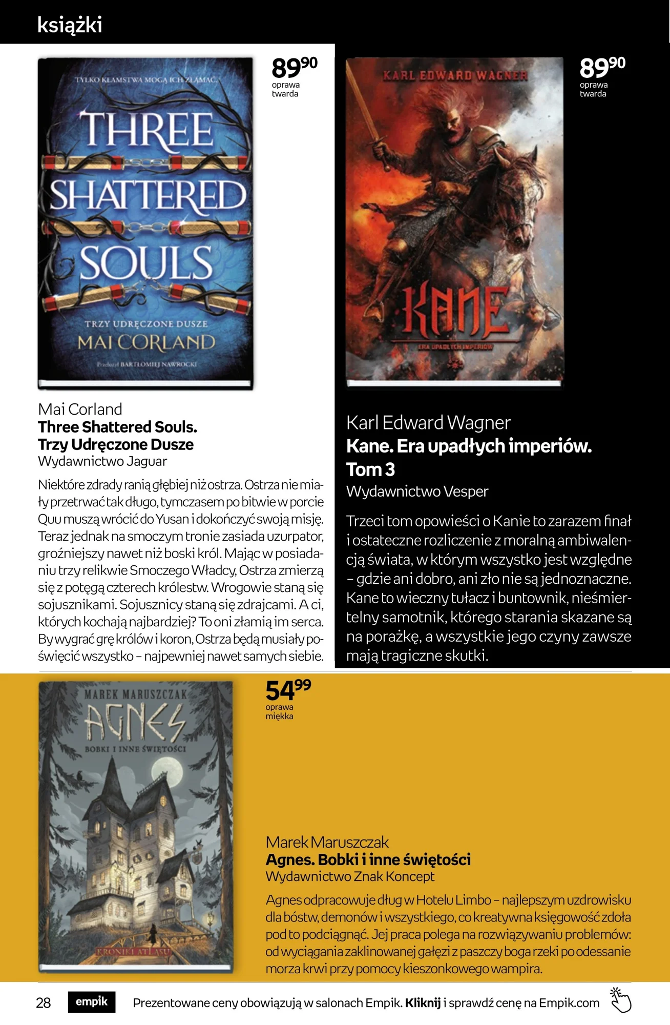 Gazetka promocyjna empik str. 28