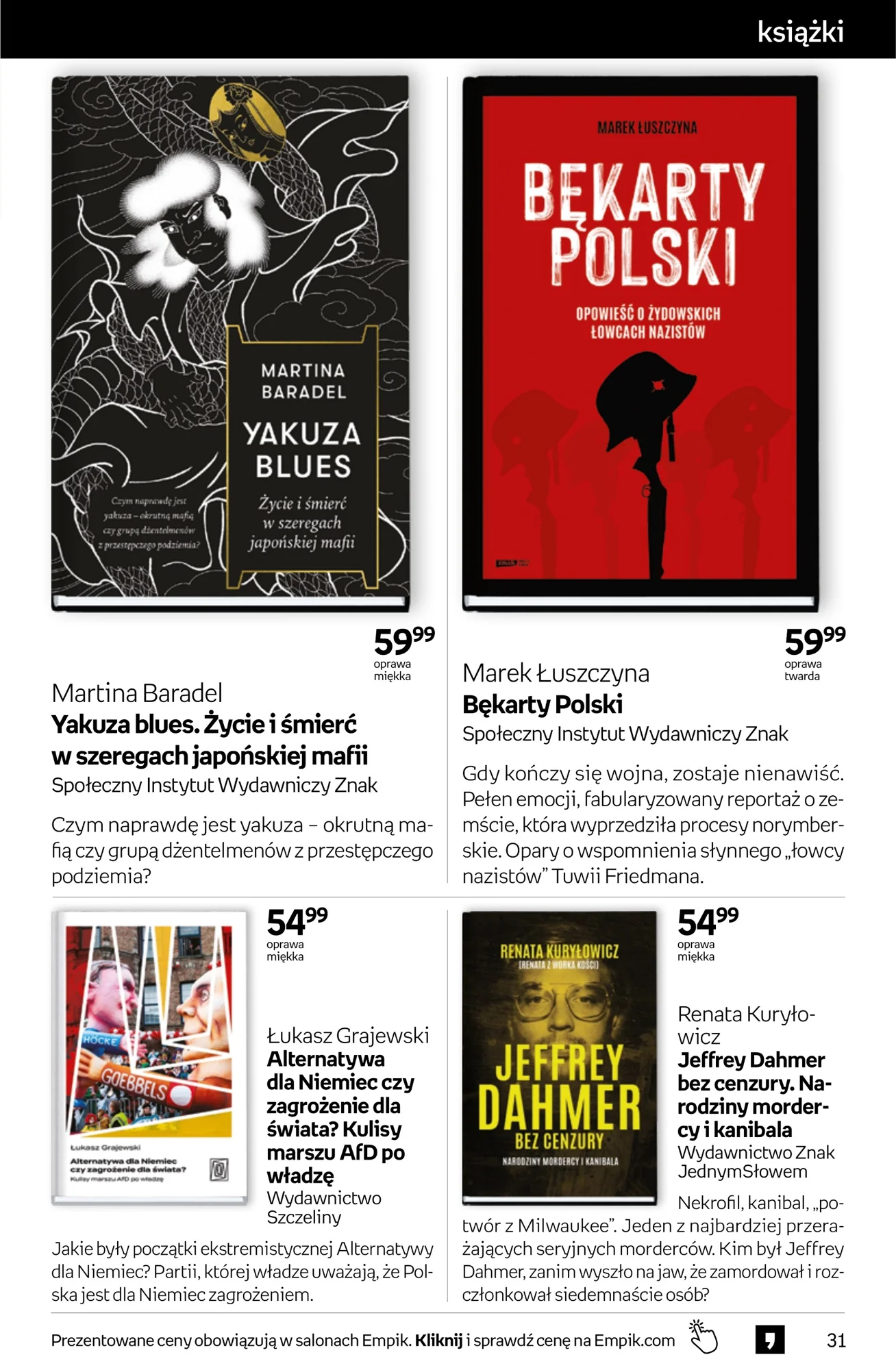 Gazetka promocyjna empik str. 31