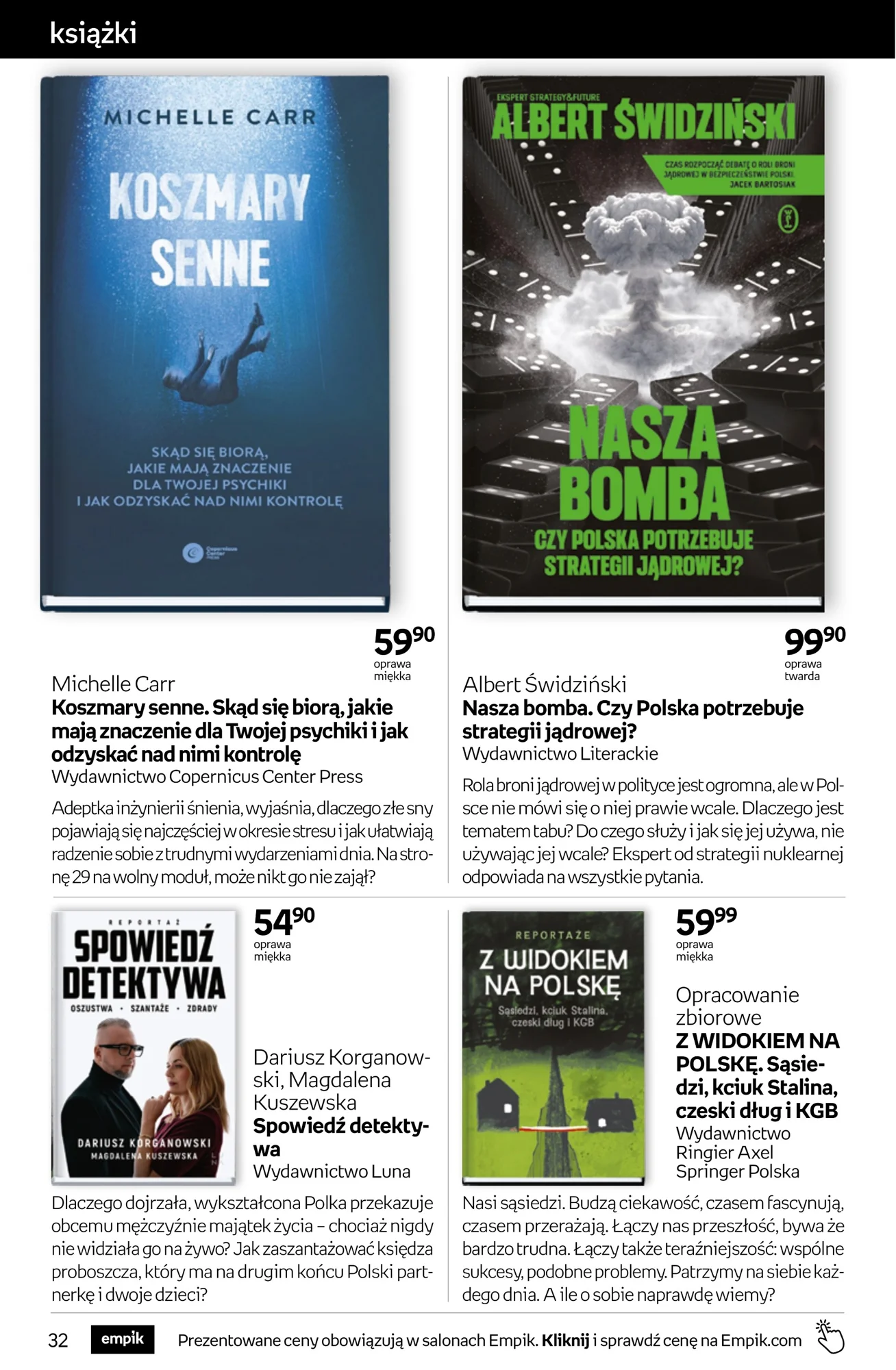 Gazetka promocyjna empik str. 32