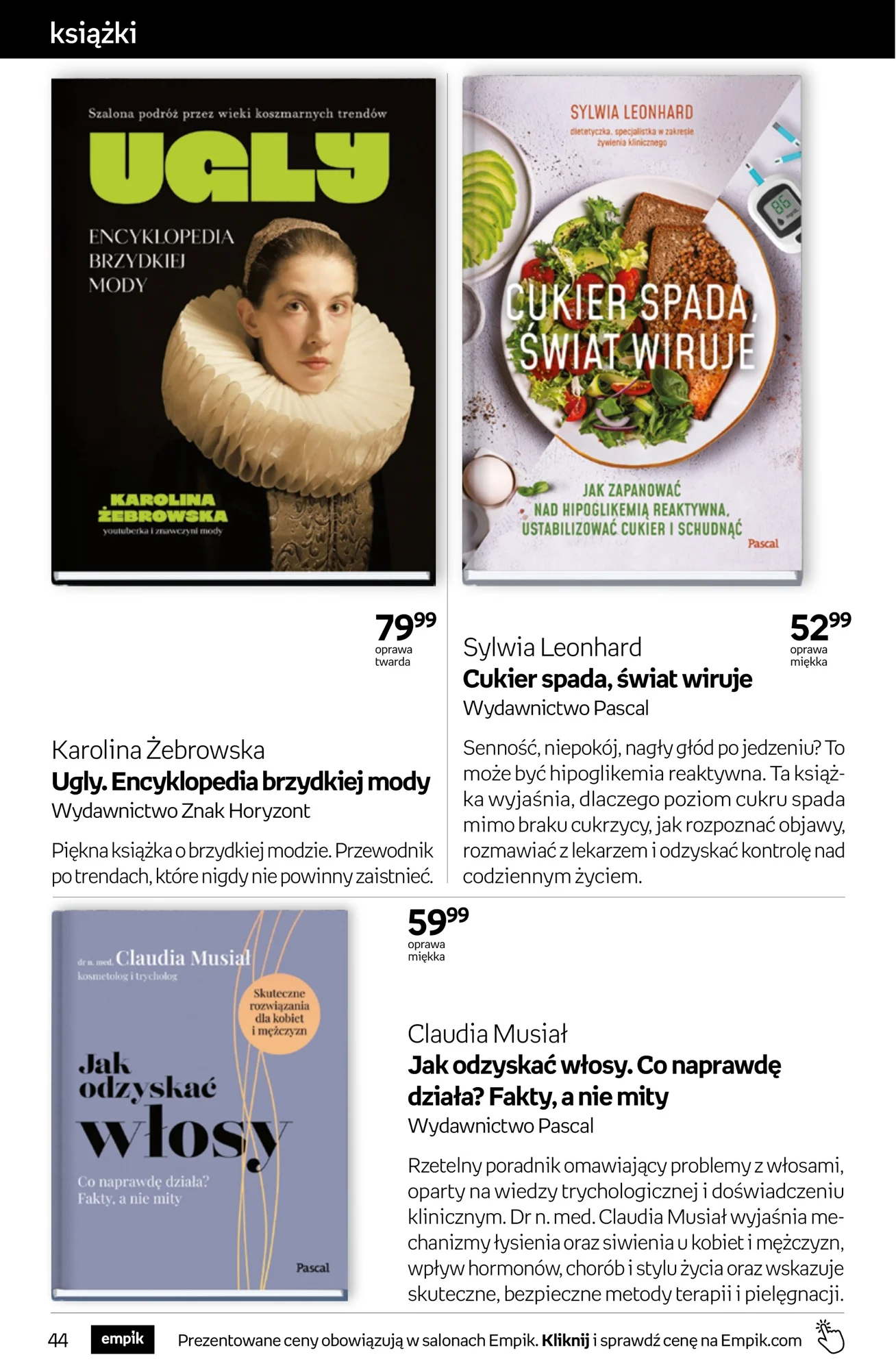 Gazetka promocyjna empik str. 44