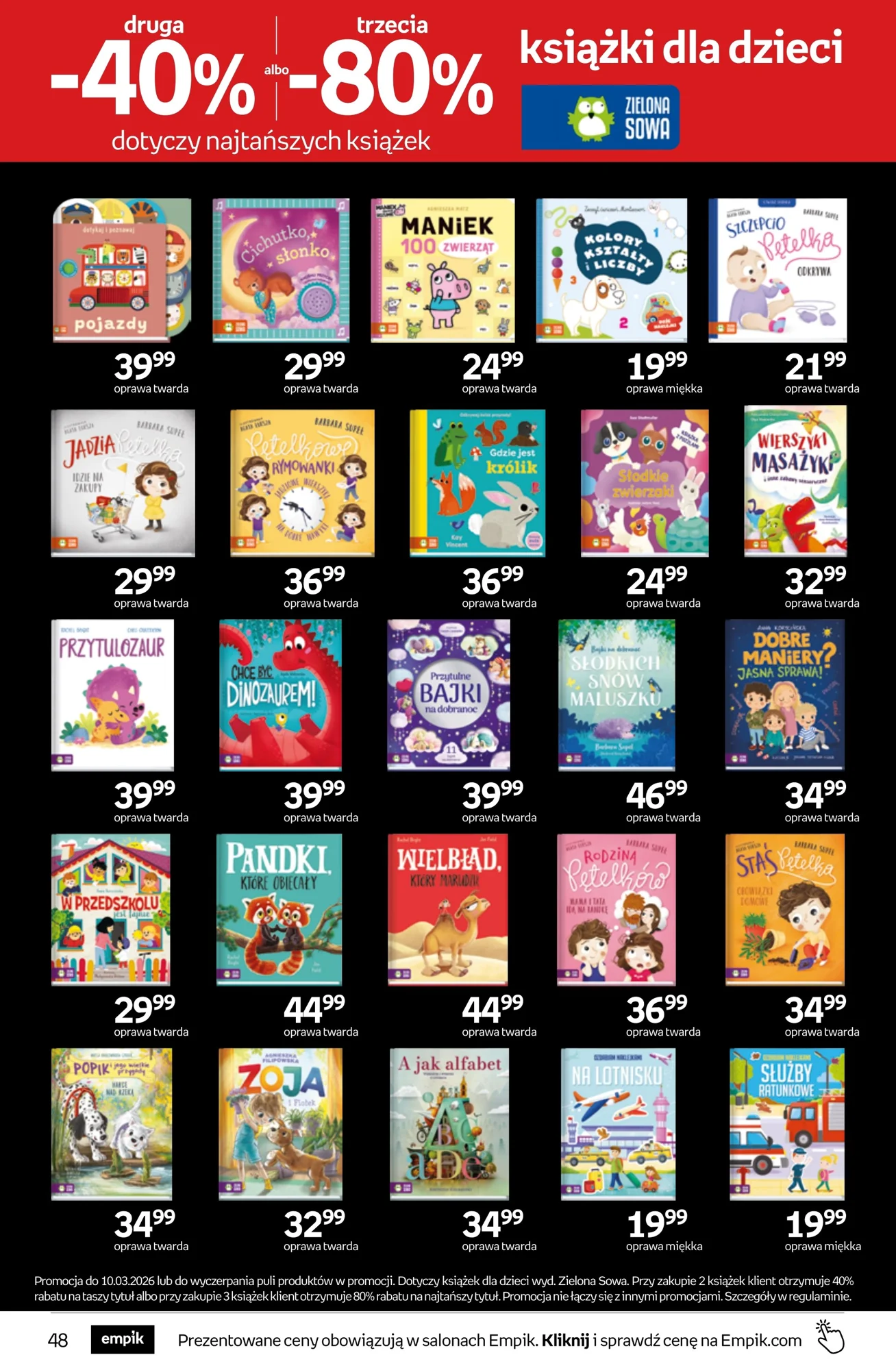 Gazetka promocyjna empik str. 48