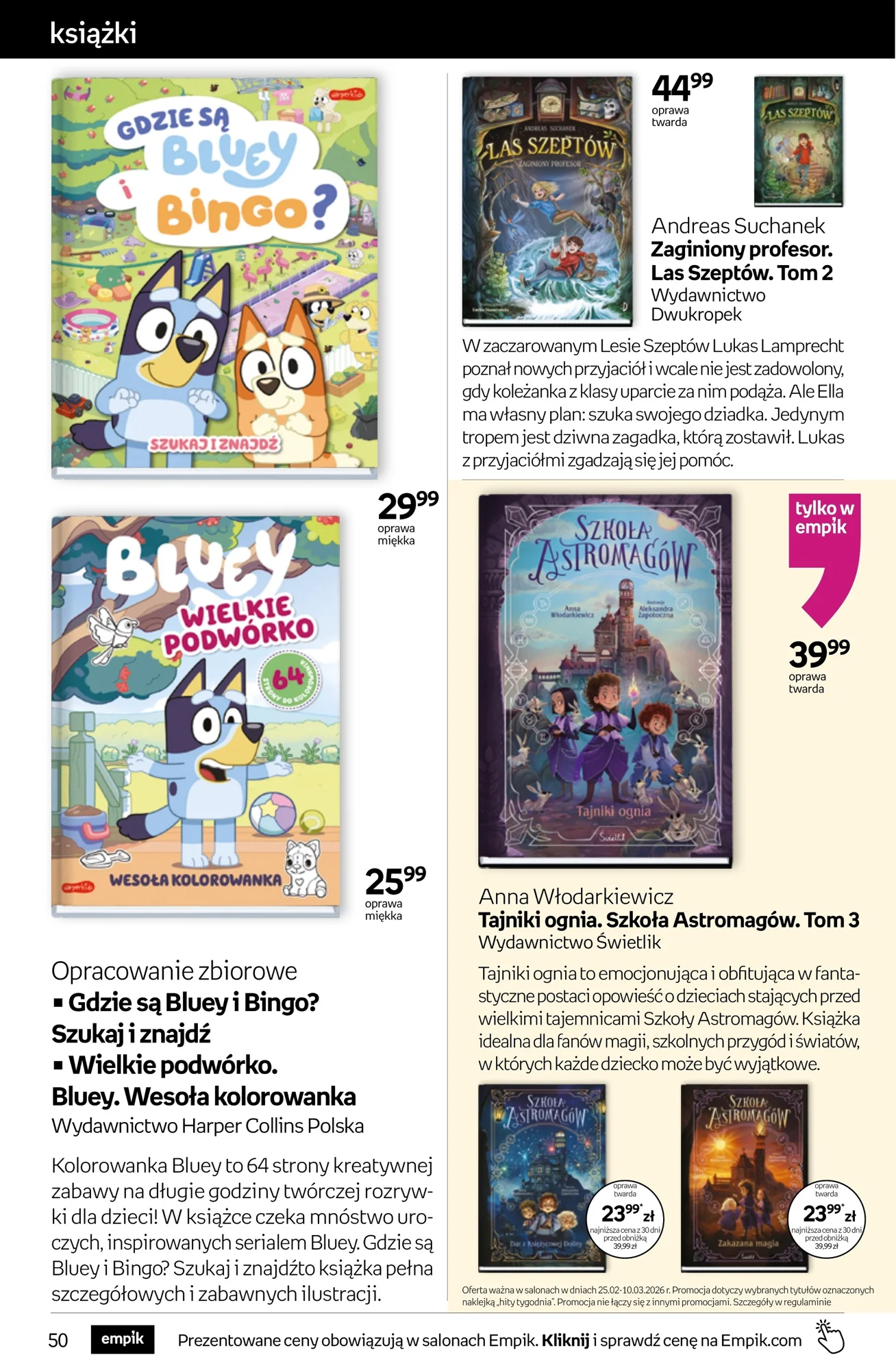 Gazetka promocyjna empik str. 50