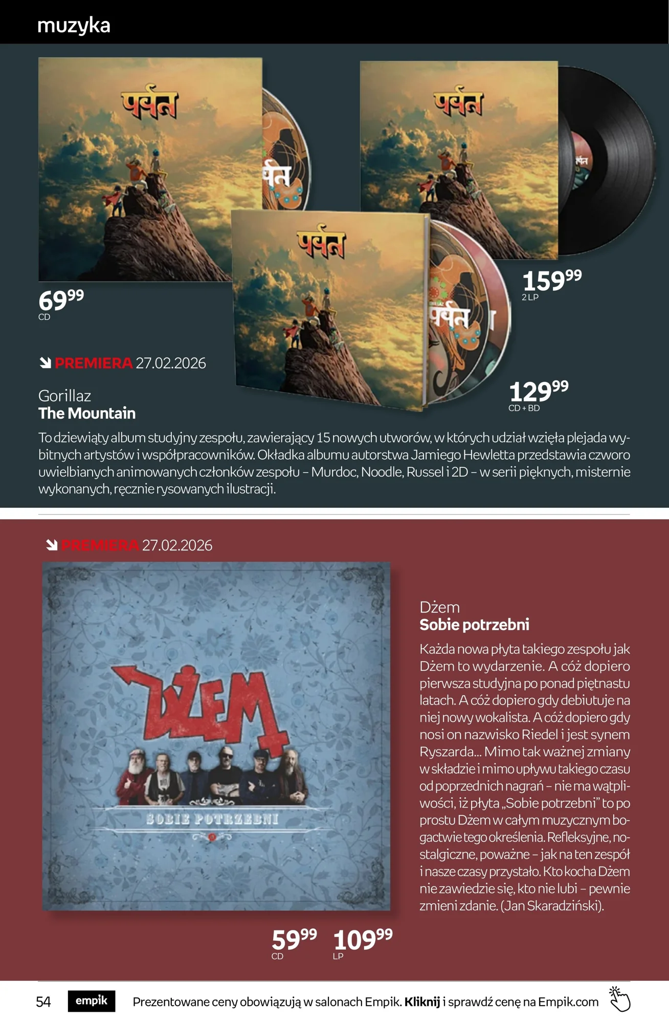 Gazetka promocyjna empik str. 54