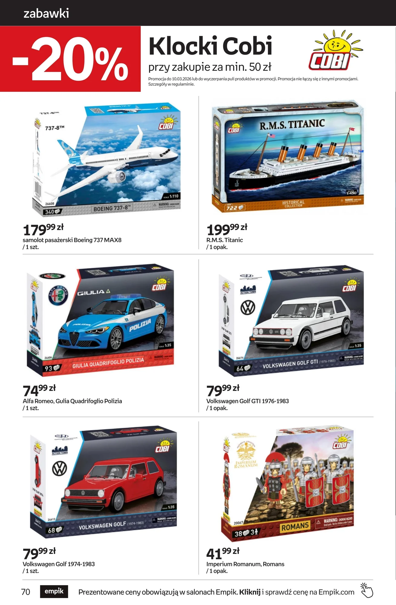 Gazetka promocyjna empik str. 70