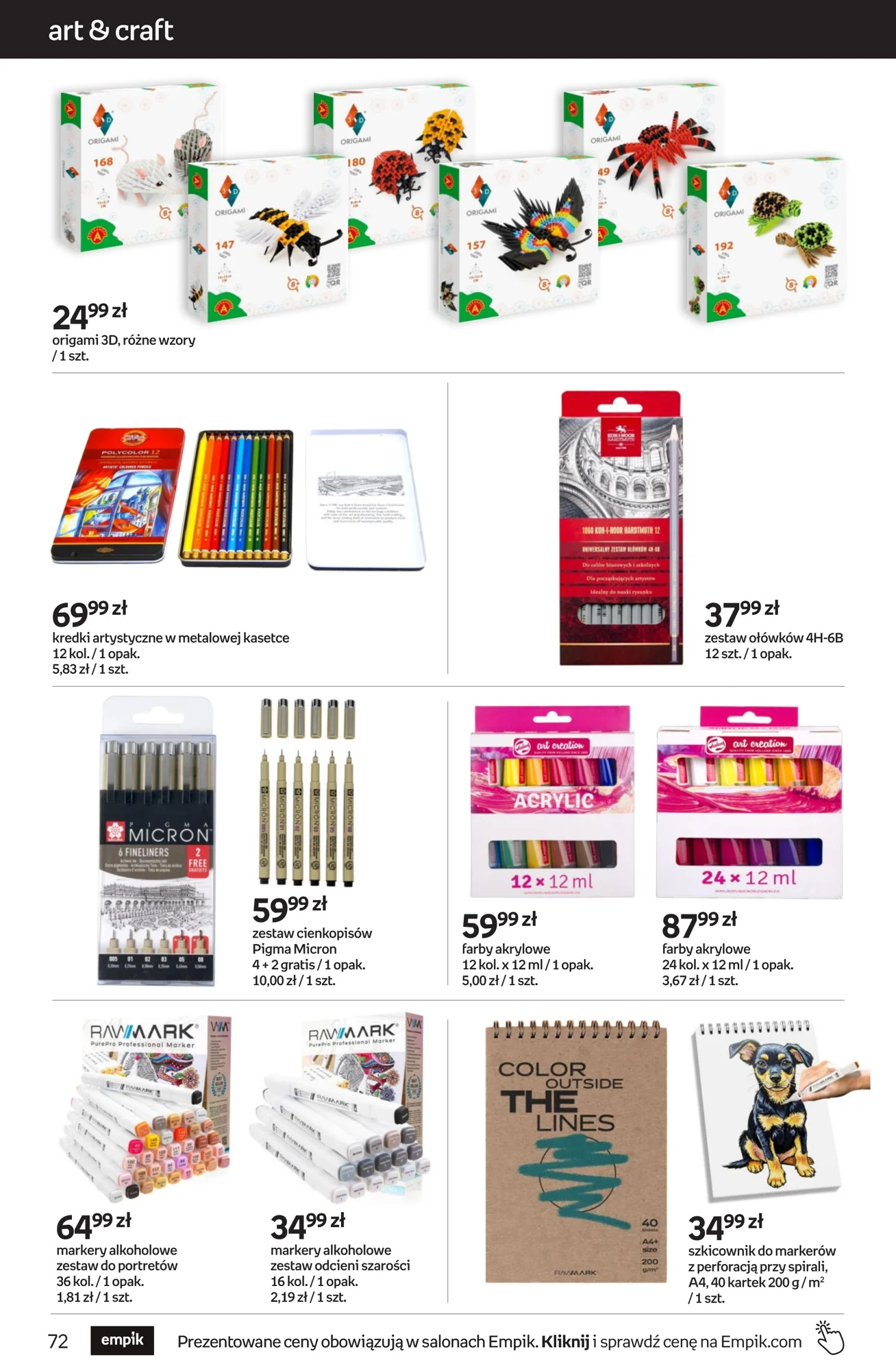 Gazetka promocyjna empik str. 72