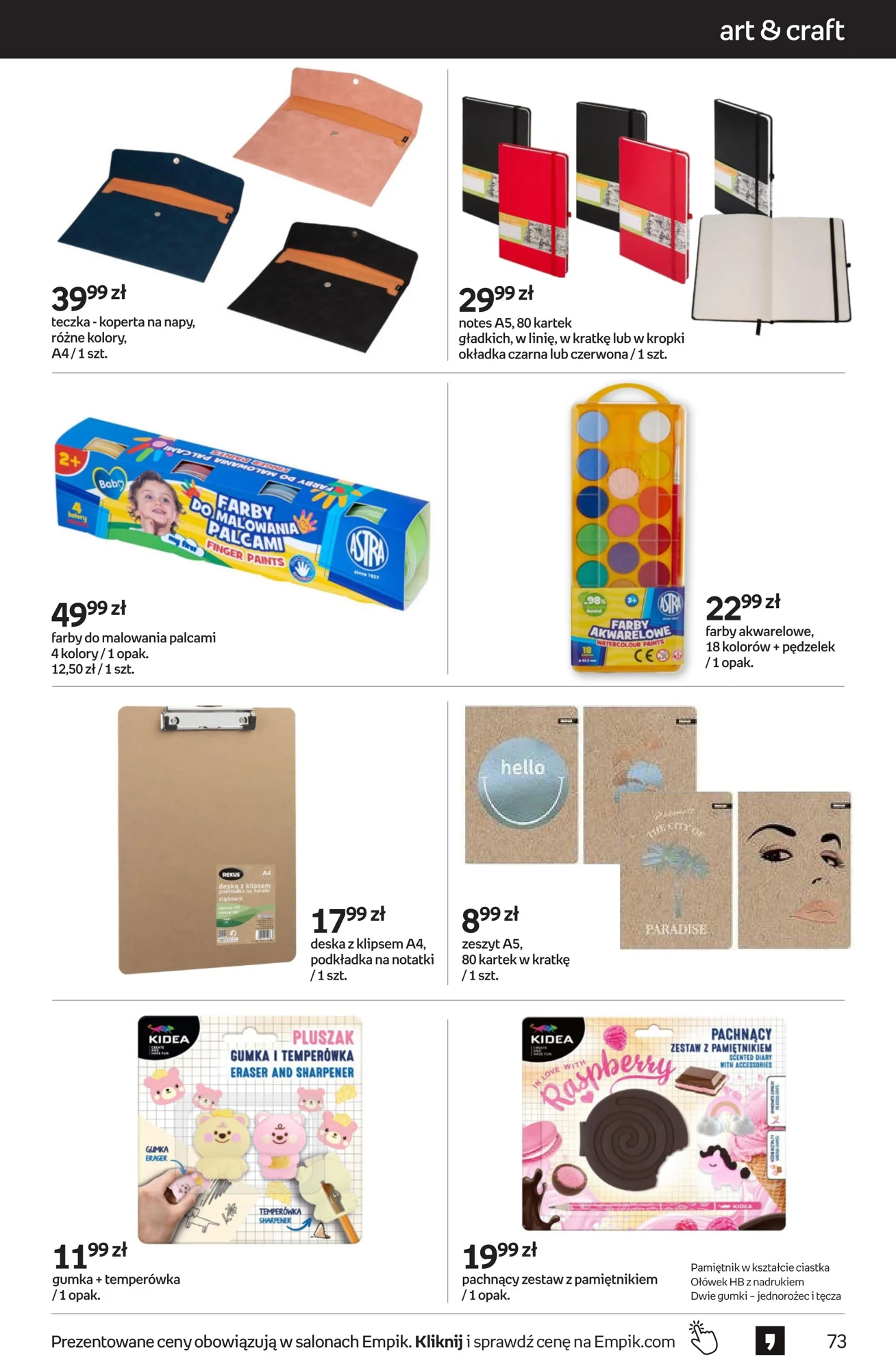Gazetka promocyjna empik str. 73