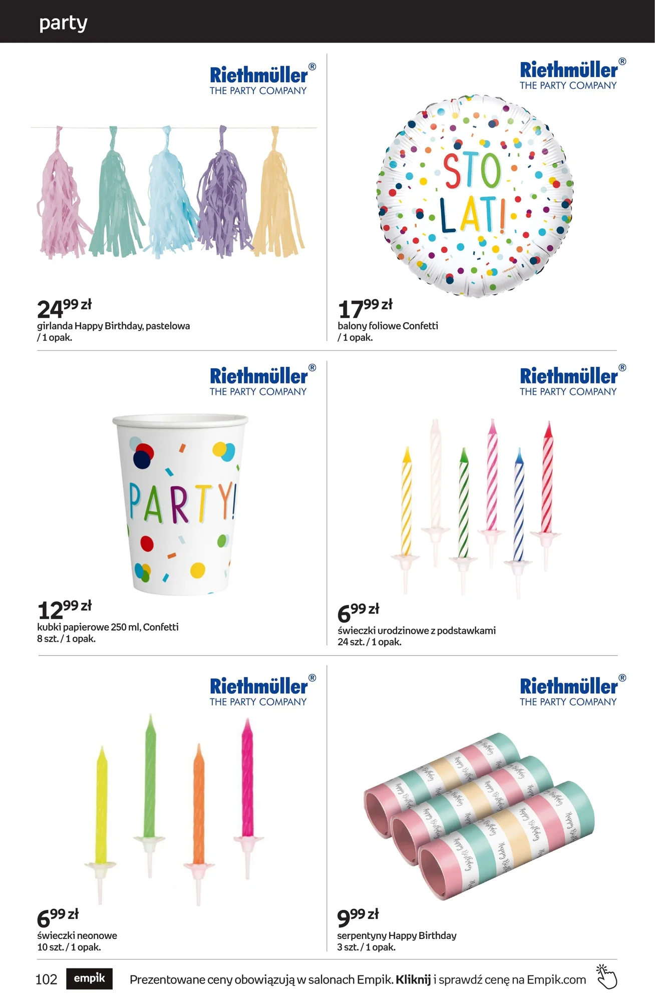 Gazetka promocyjna empik str. 102